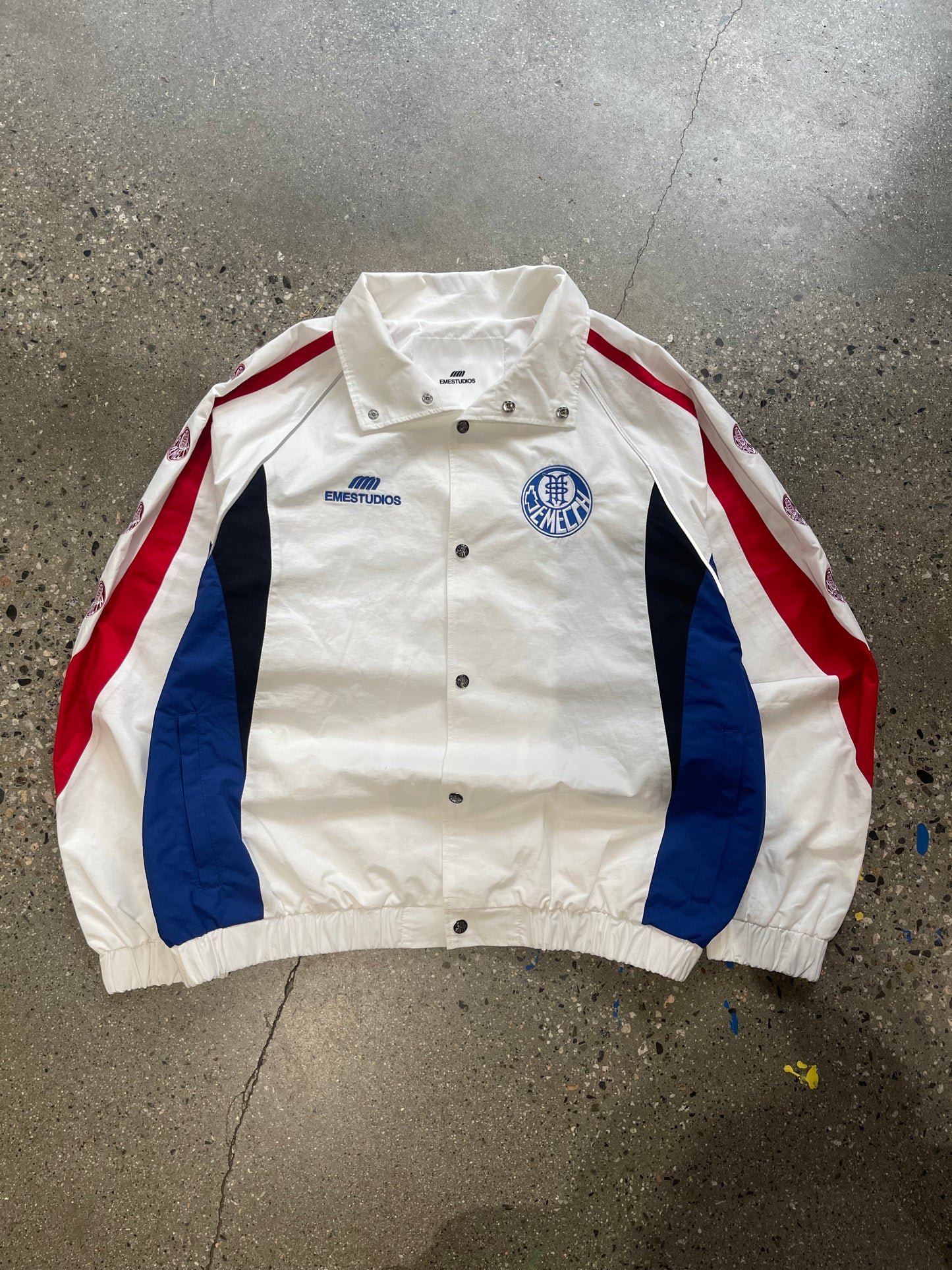 (XL) Eme Studio Coach Button Jacket