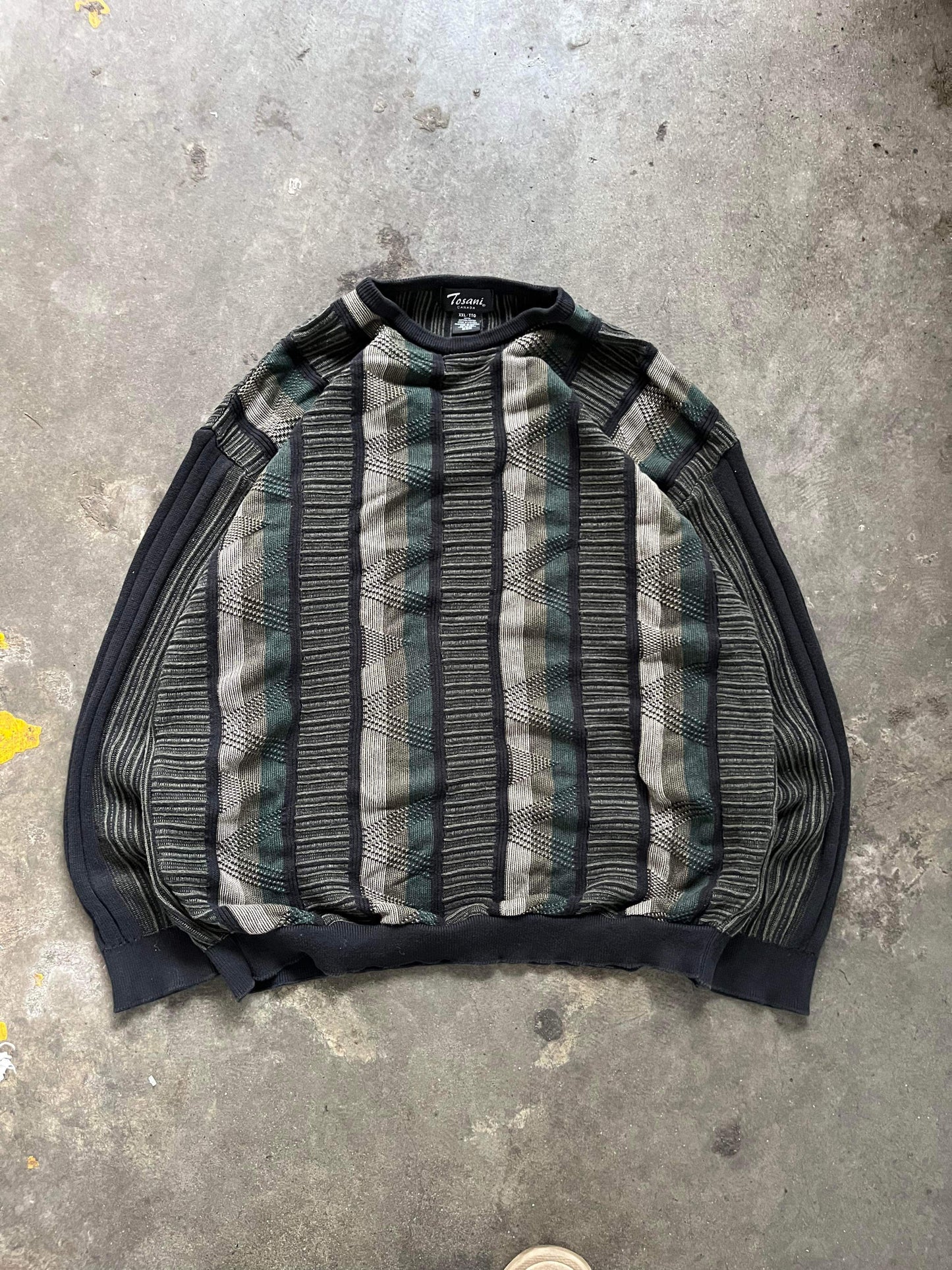 (2X) 90’s Tosani Textured Knit