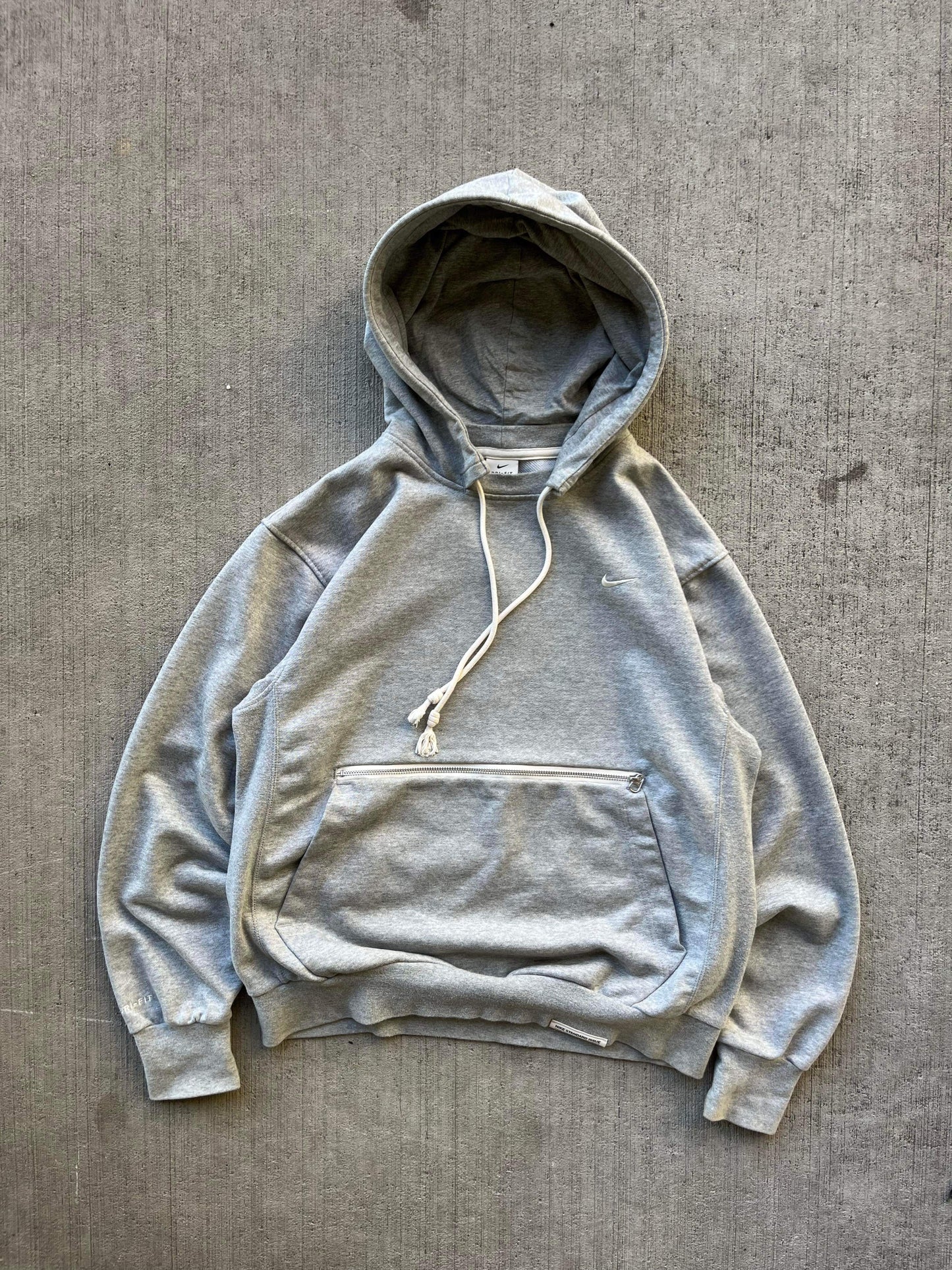 (S/M) Nike Dri Fit Grey Hoodie