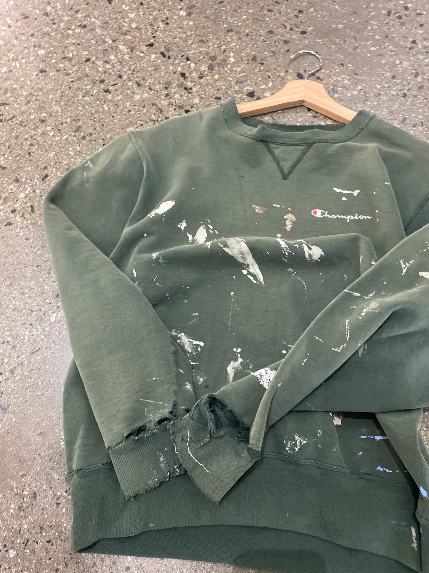 (S) Forest Green Champion Splatter