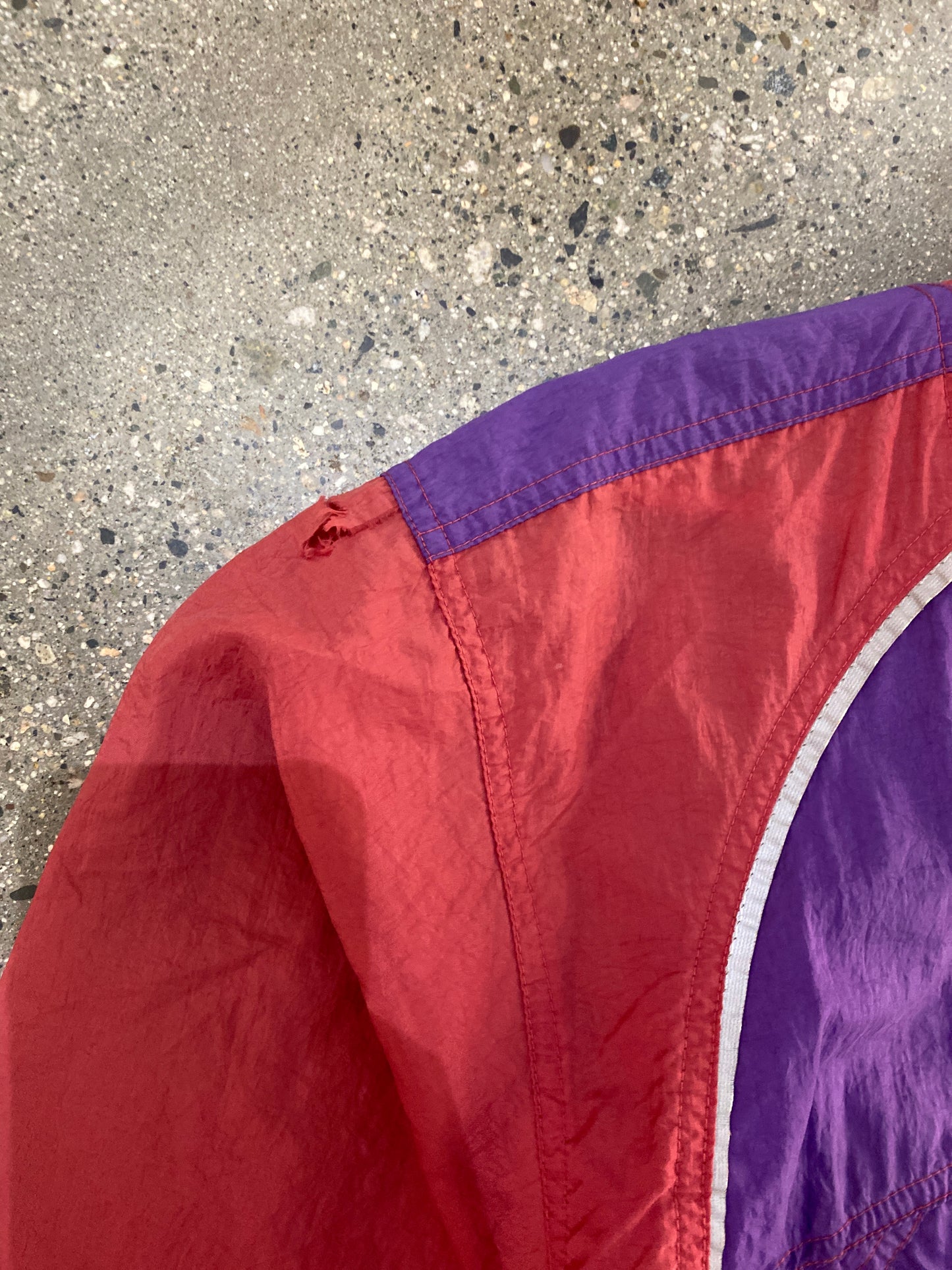 (S) 90s Colorblock windbreaker