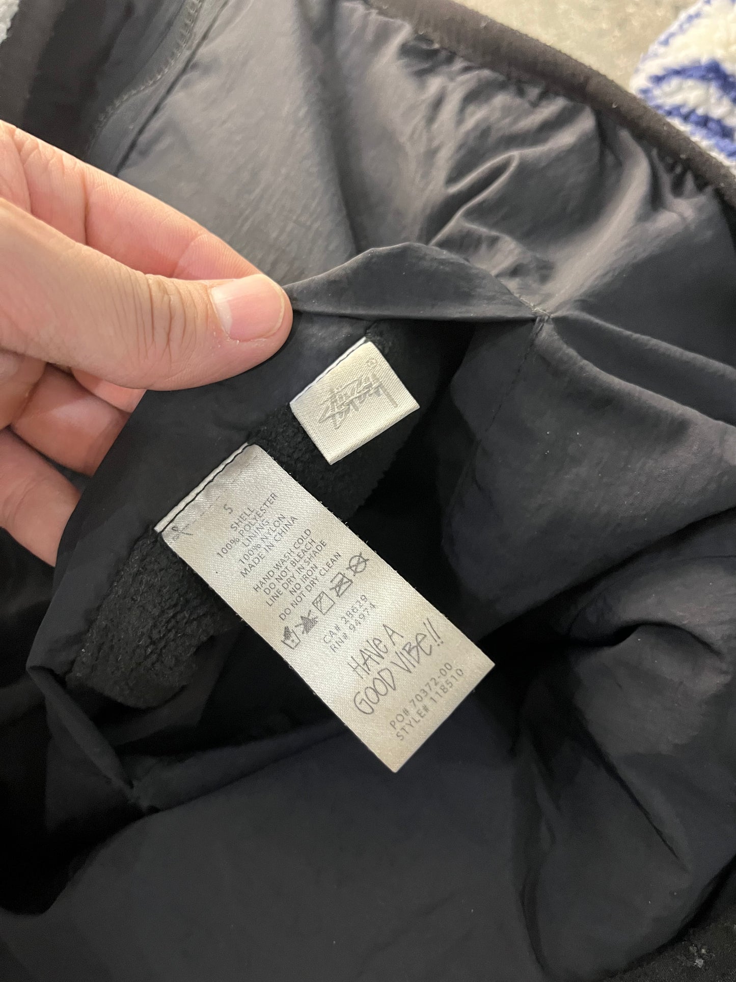 (S/M) Stussy Dragon Reversible Fleece