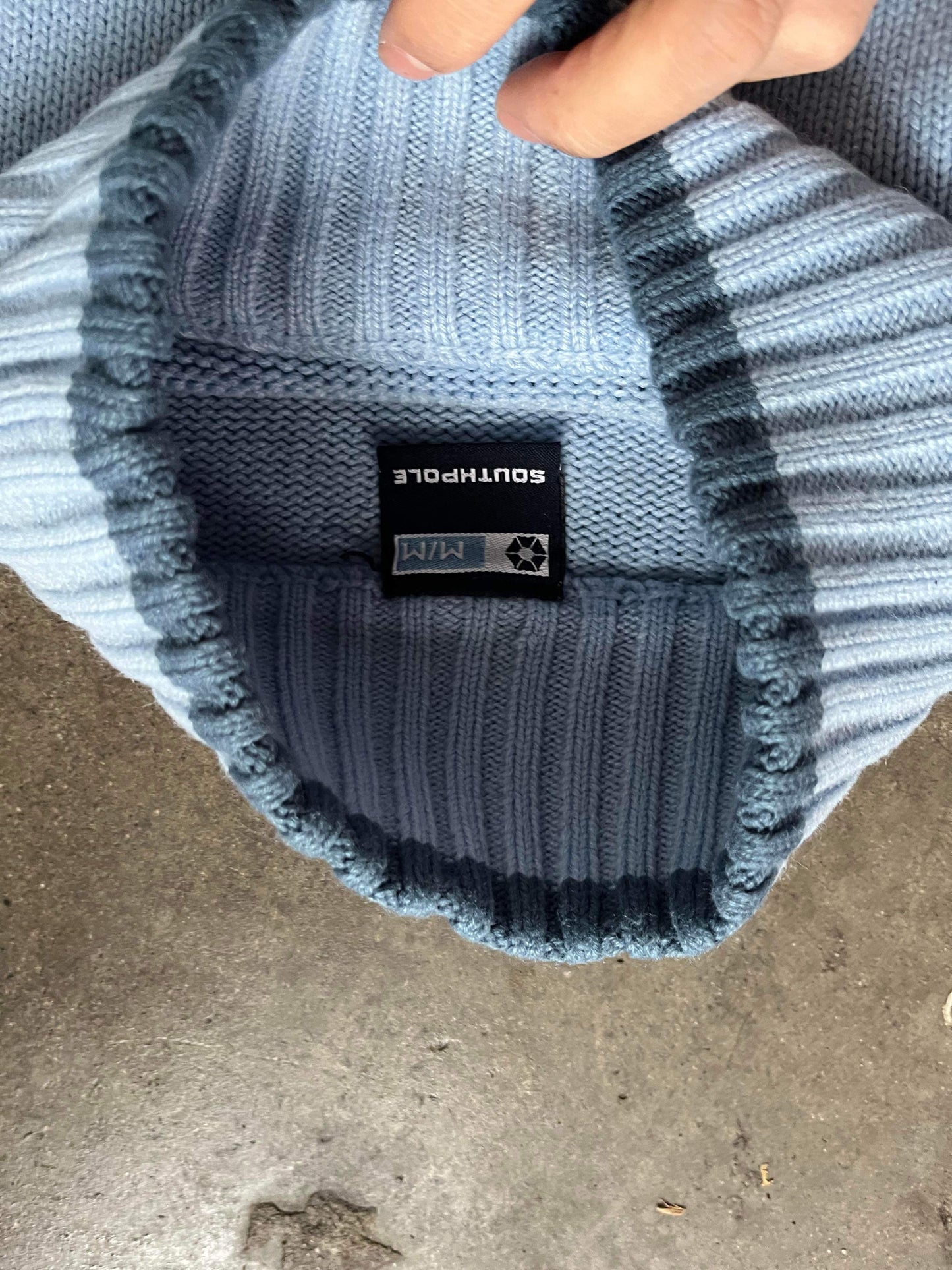 (L/XL) Vintage Southpole Turtleneck Knit