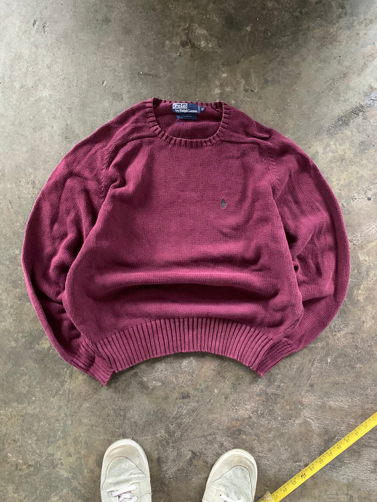 (S/M) Vintage Polo Boxy Knit