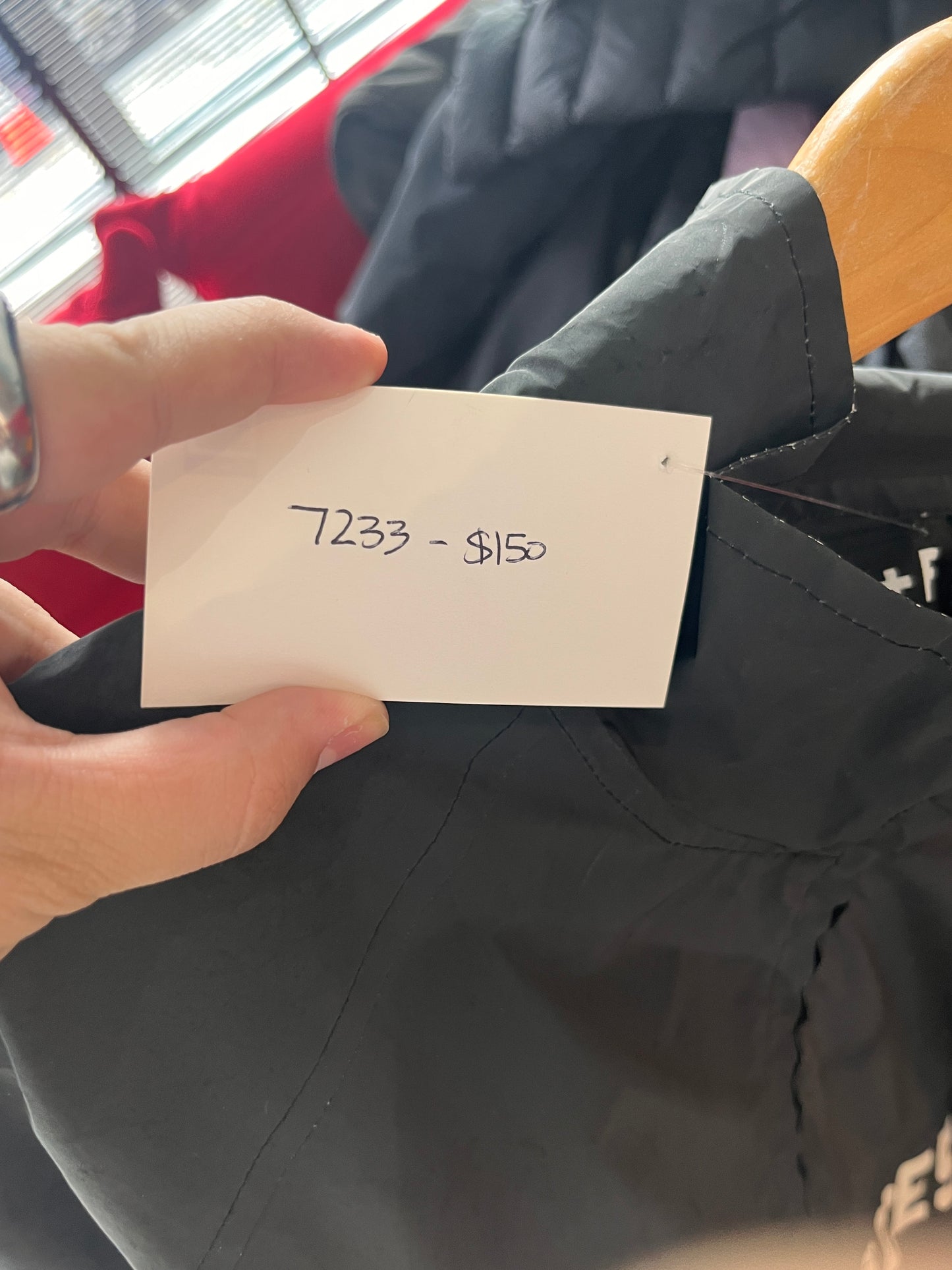 (M) Places + Faces Reflective Shell Anorak
