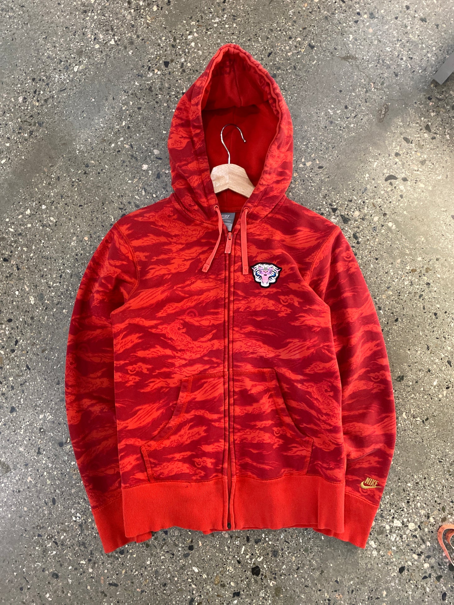 (Womens XL) Nike Ed hardy style zip