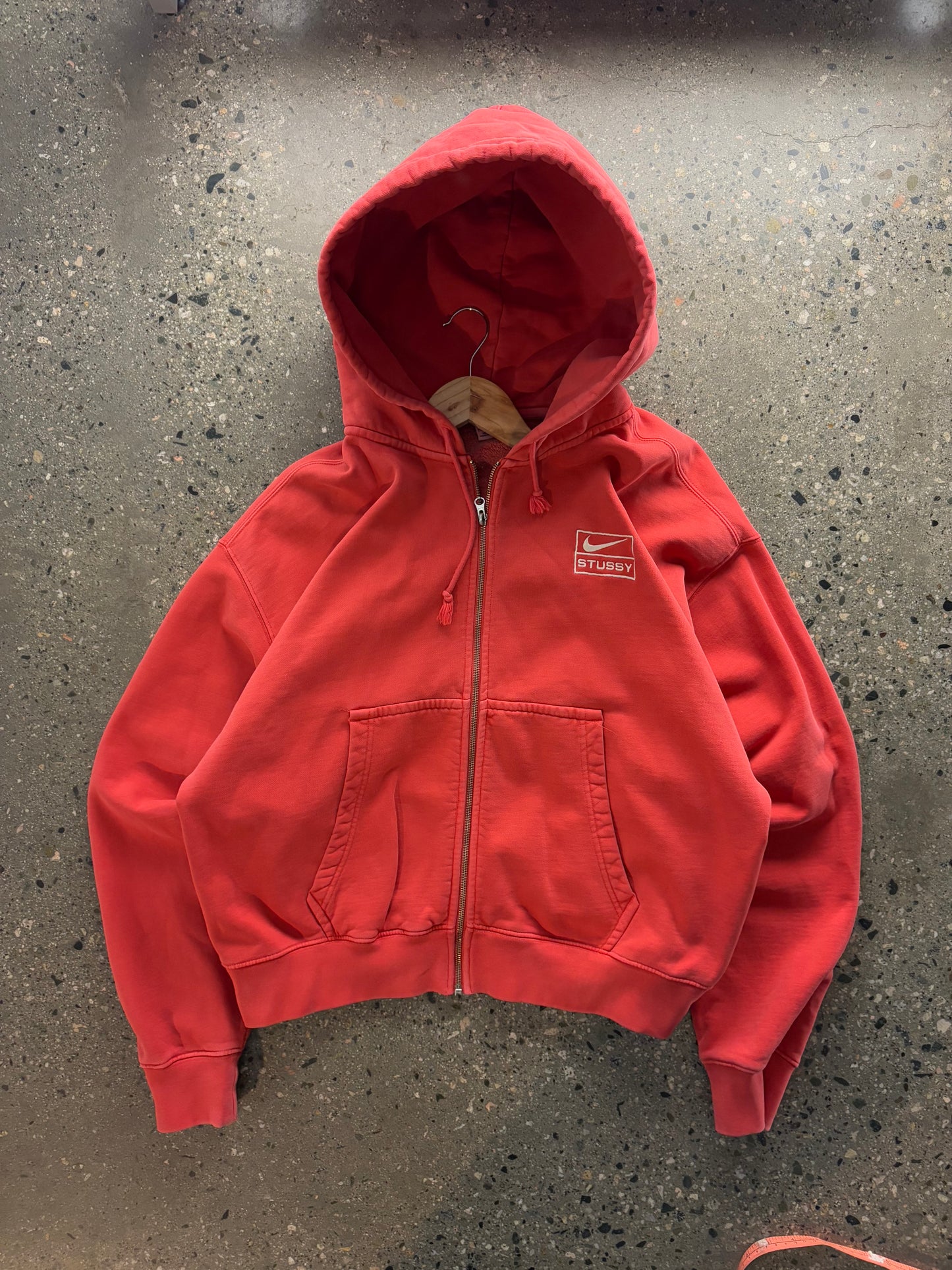 (M/L) Nike x Stussy Red Zip