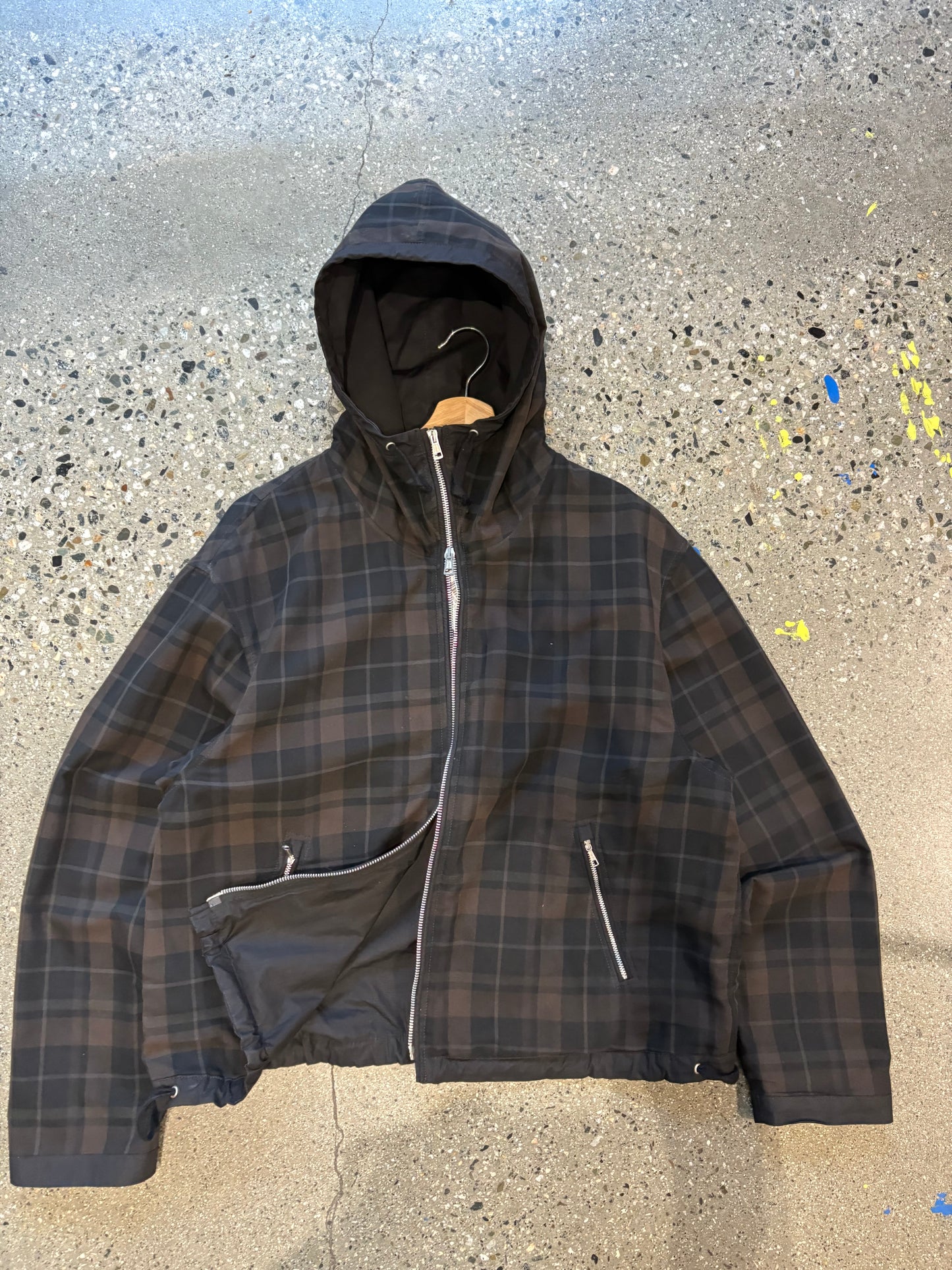 (S) Our Legacy Double Zip Plaid Jacket