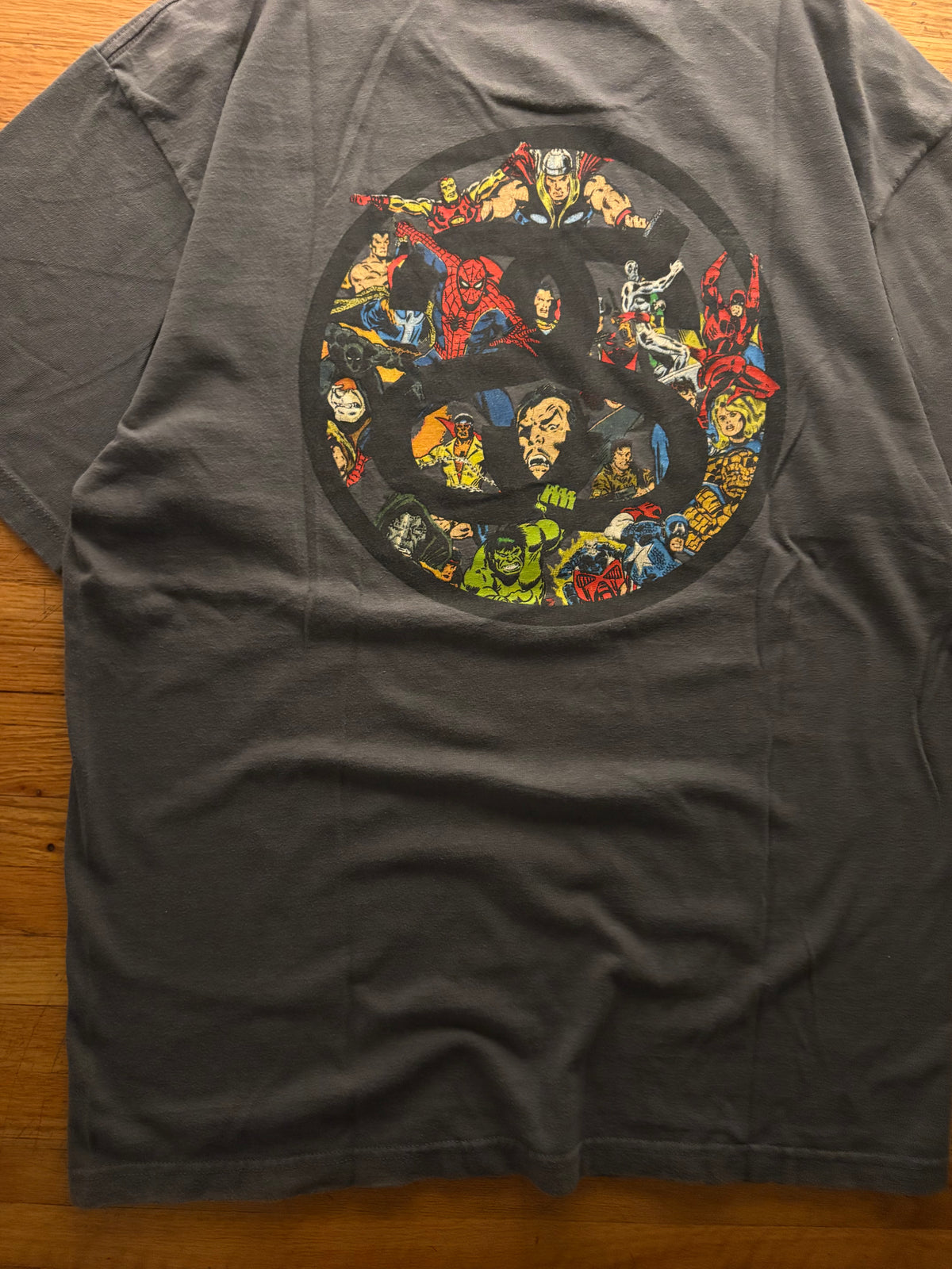 (M) 2013 Marvel Stussy Comics Tee
