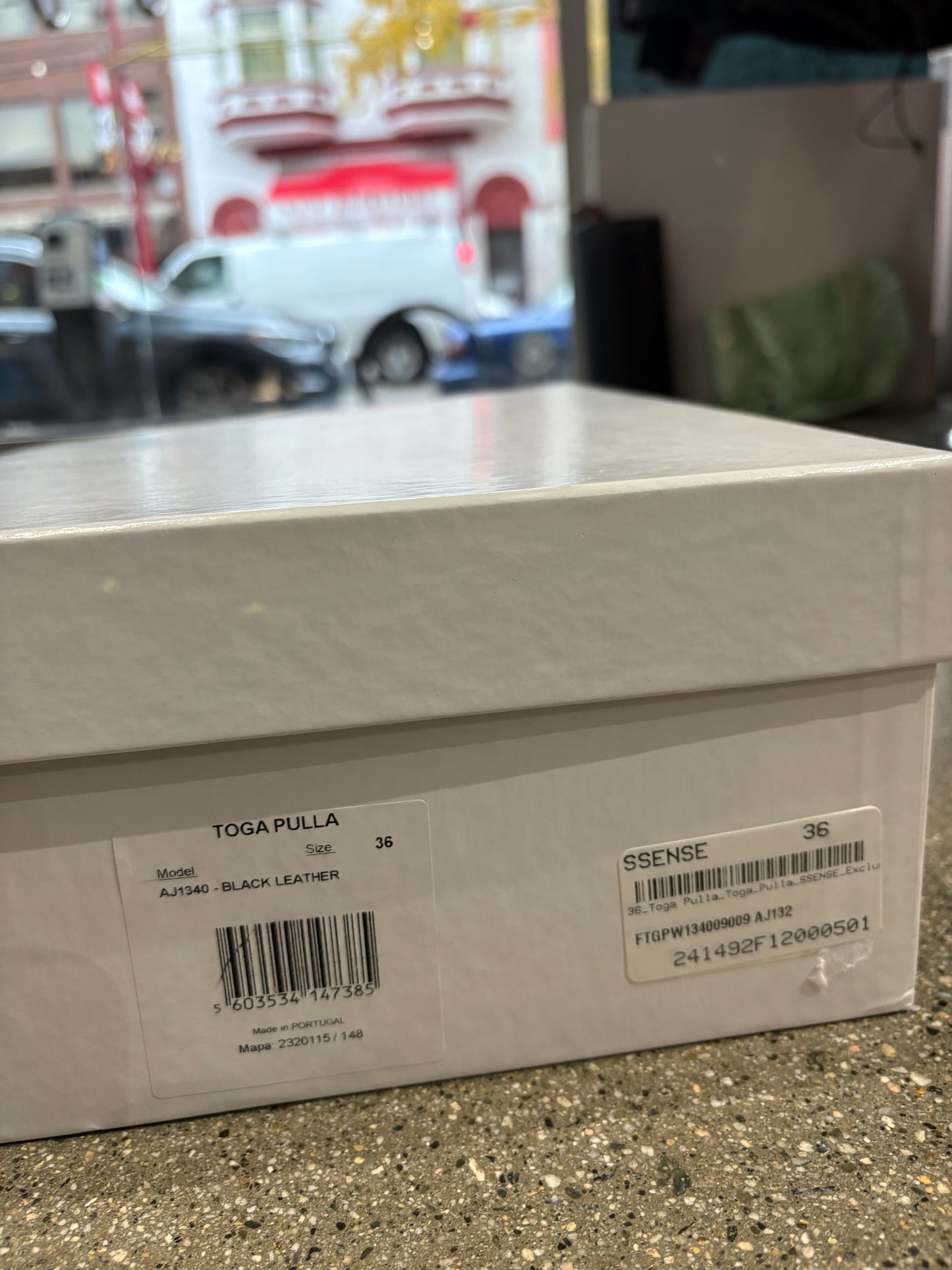 (EU36) Toga Pulla Black Derby *retail $725