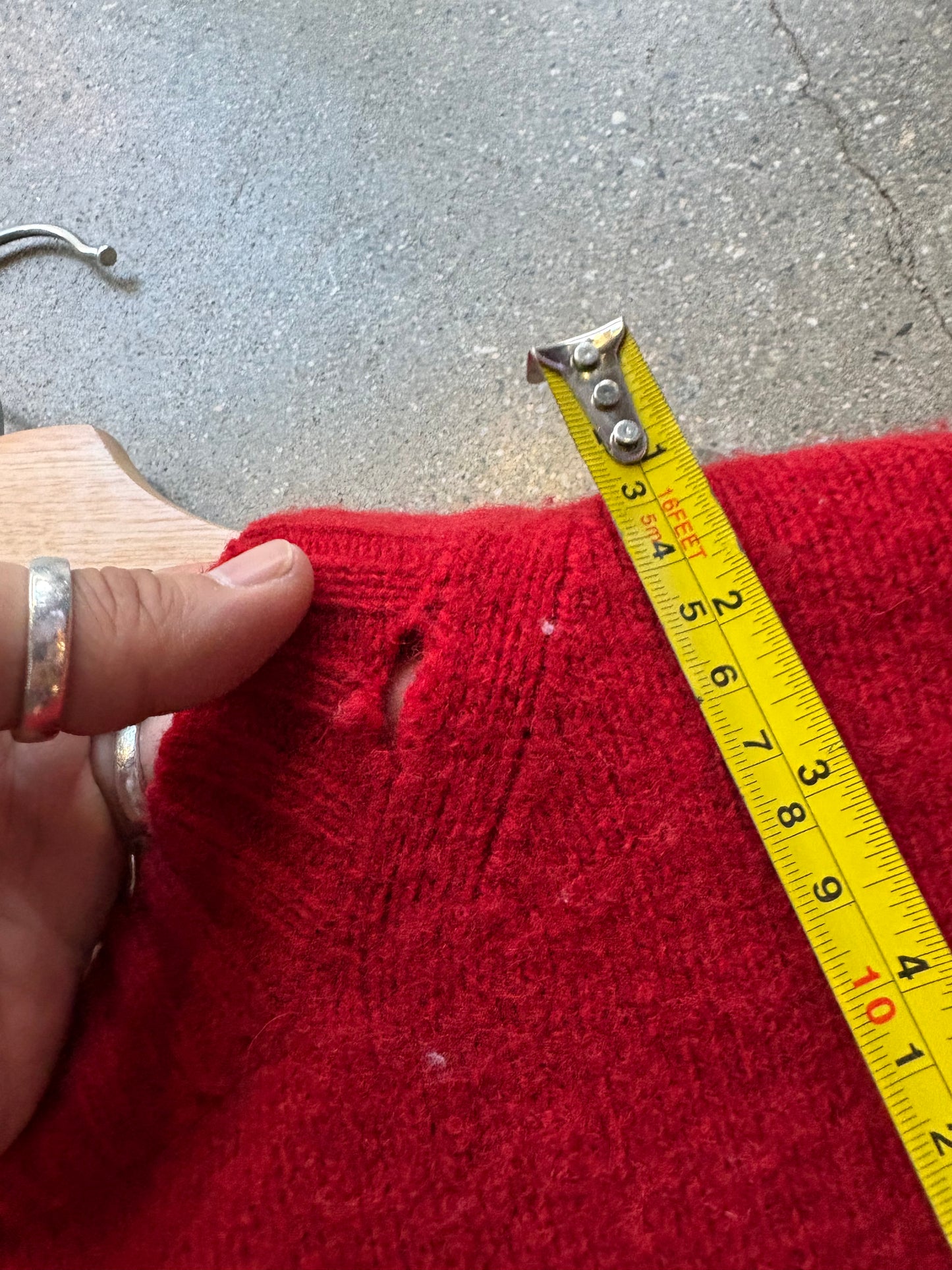 (S/M) Burberry wool knit