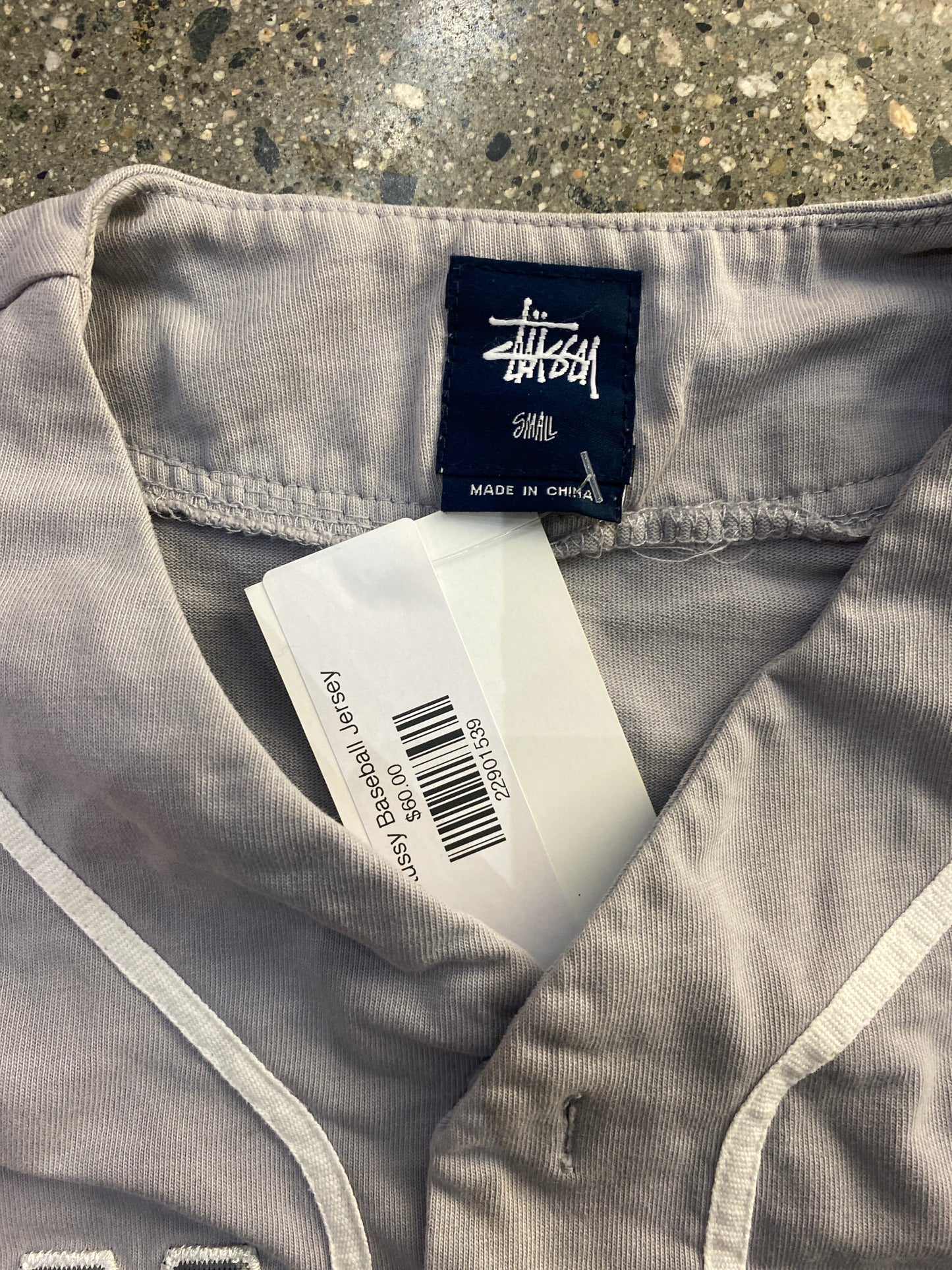 (S) Stussy Baseball Jersey