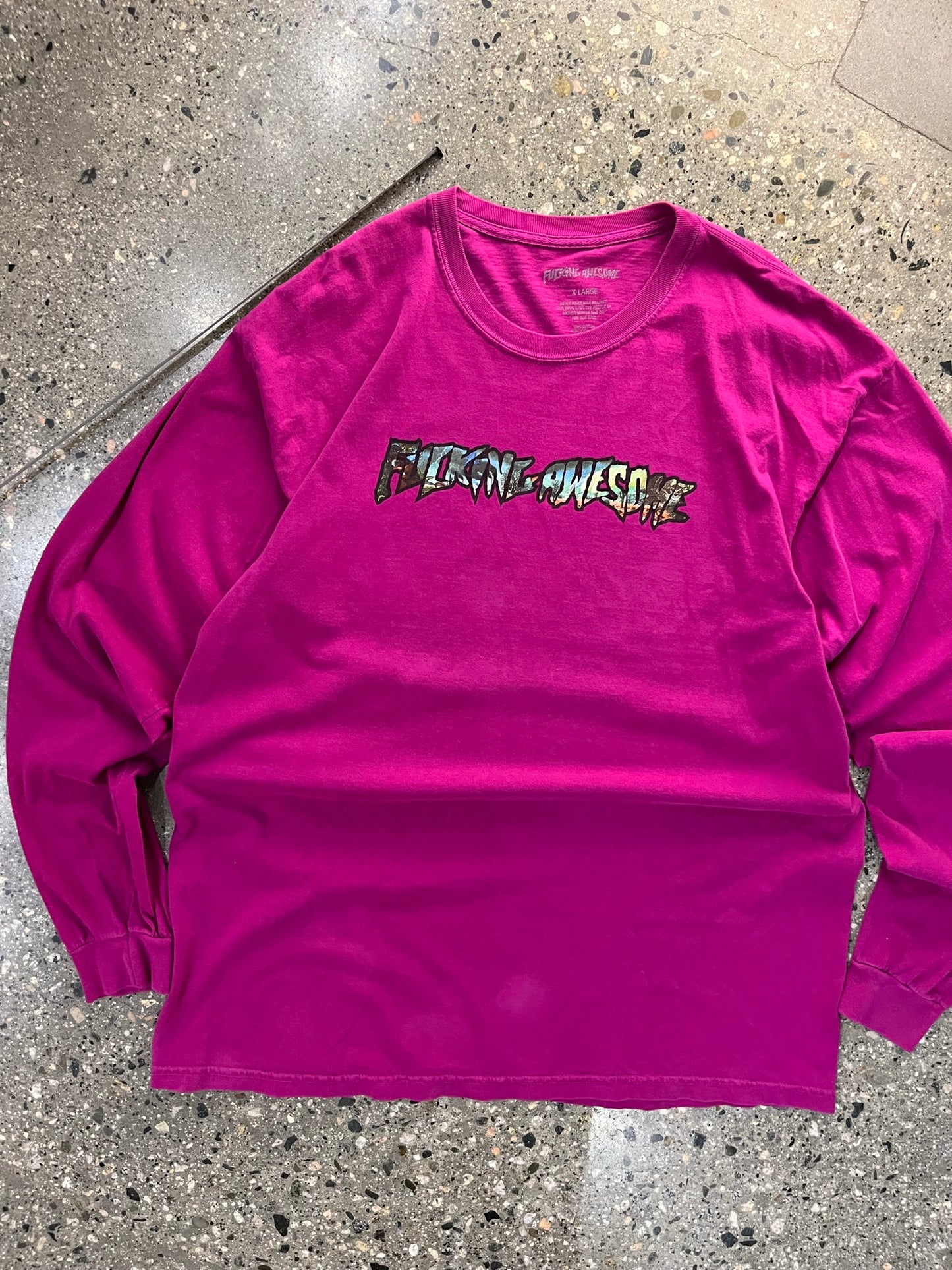 (XL) 00s F*cking awesome Violet Tee