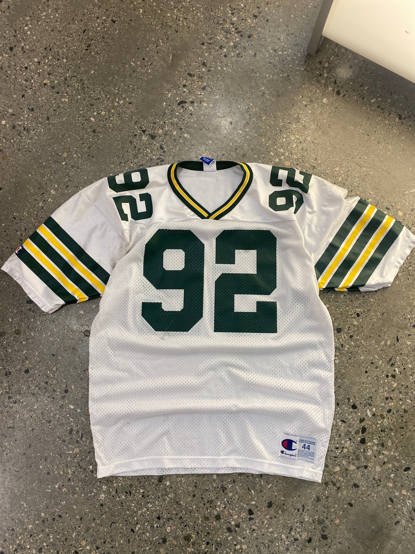 (M/L) Champion Green Bay Packers NFL Jersey