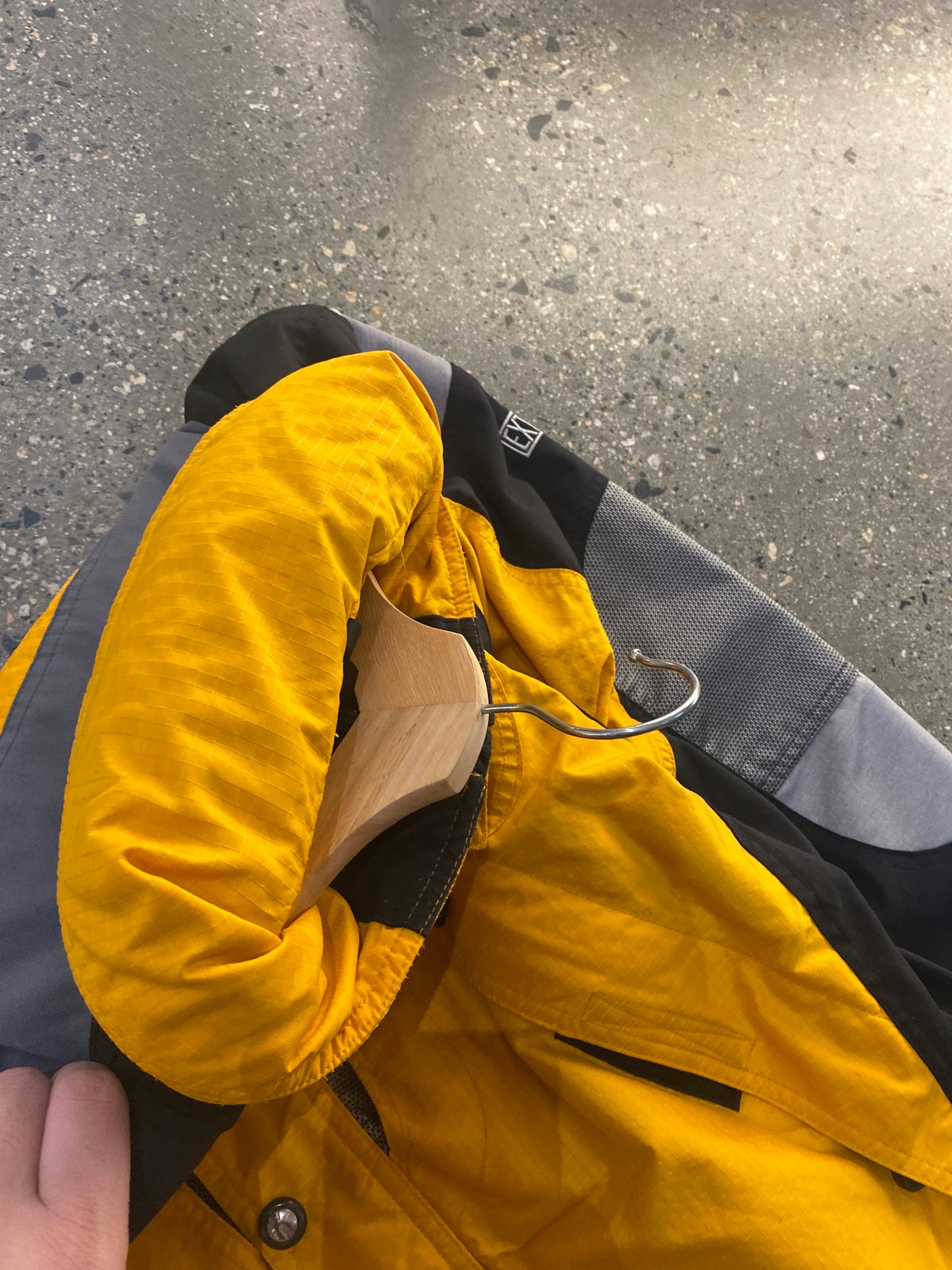 (m) Vintage TNF Steep Jacket (Packable Hood)