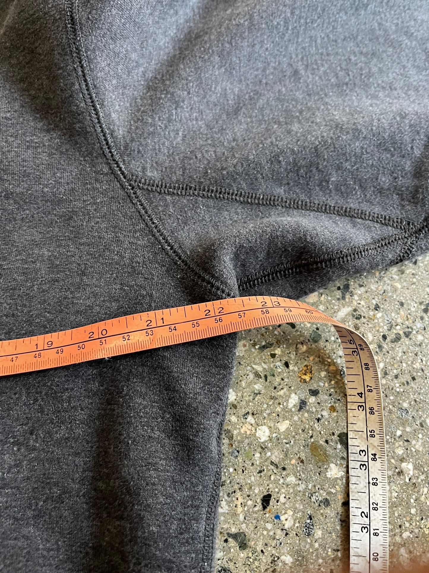 (Large) grey ysl thick crewneck