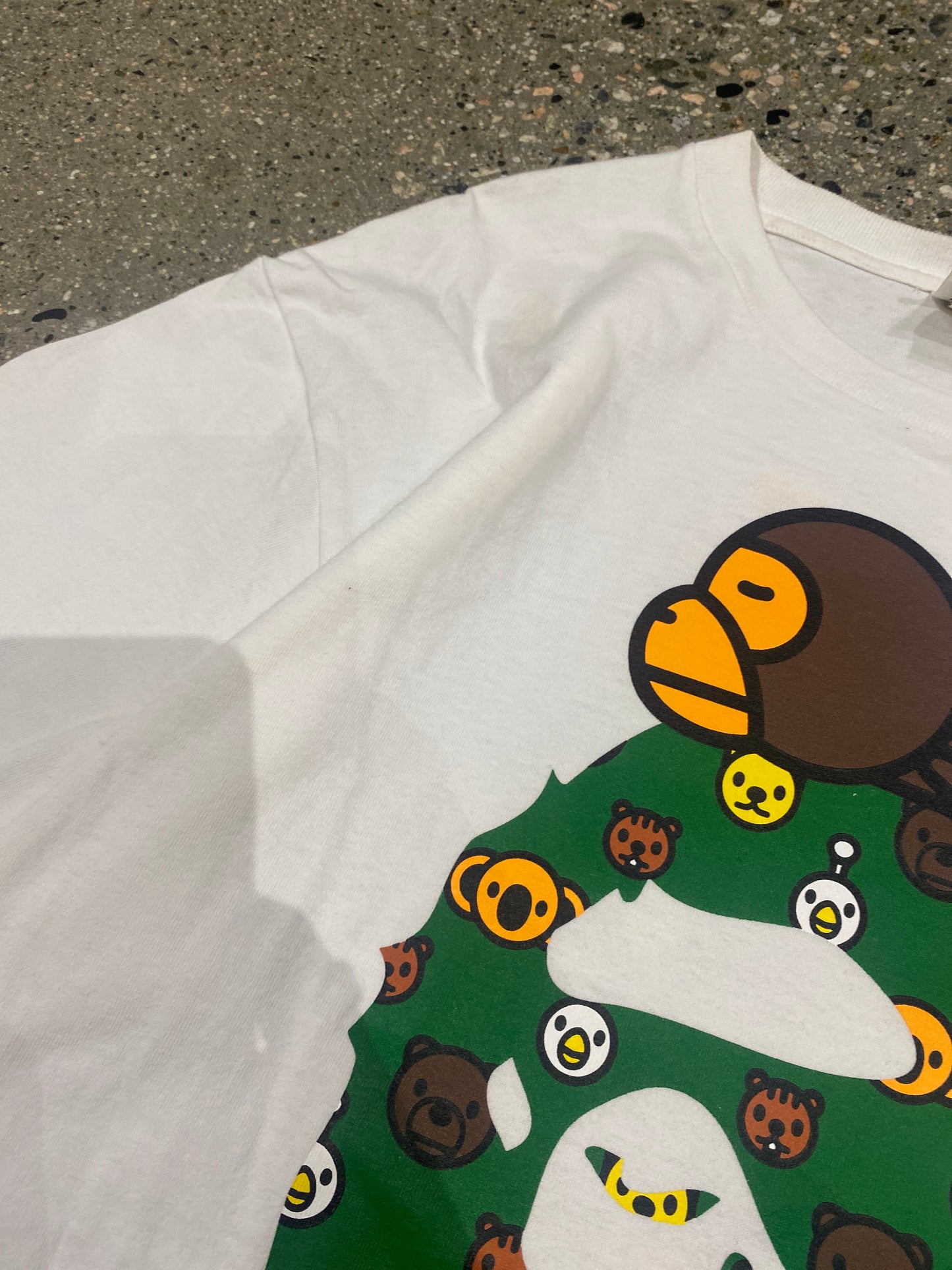 (L) Bape Baby Milo Tree Doublesided Tee
