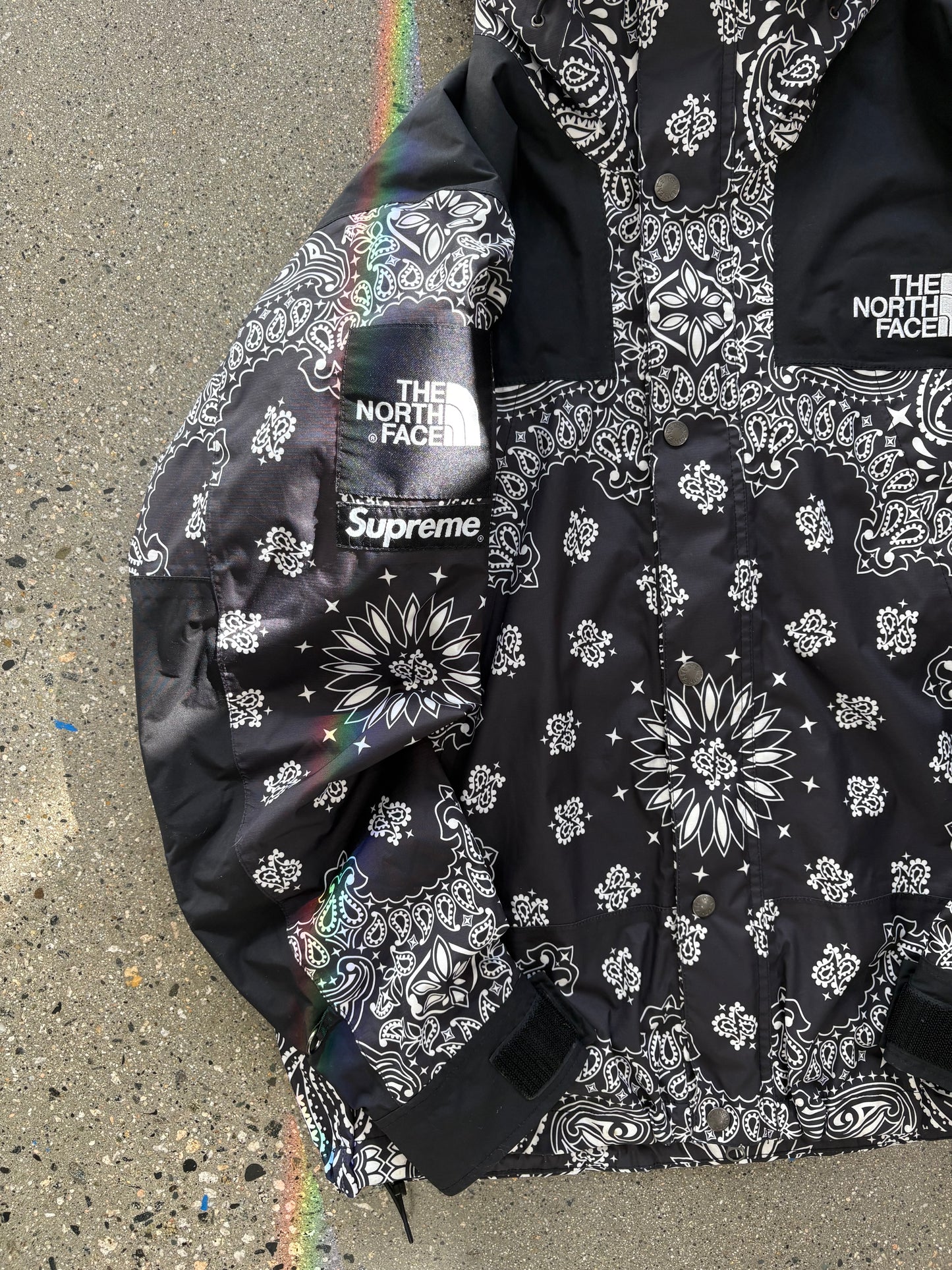 (L) Authentic Supreme x The North Face Banadana Mountain Jacket