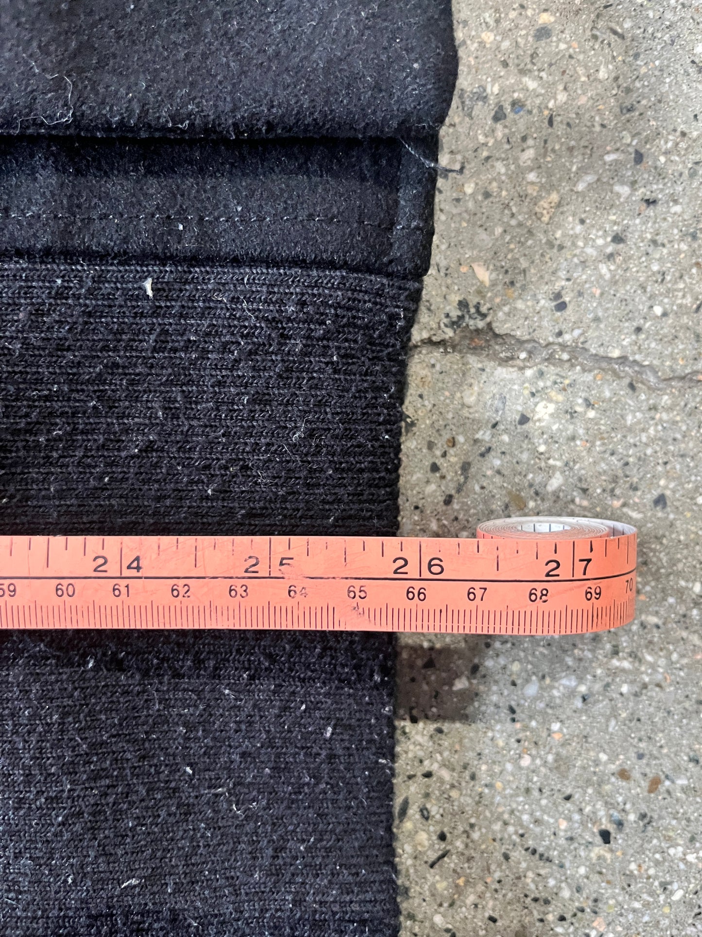 (L) GSTAR BLACK WOOL JKT