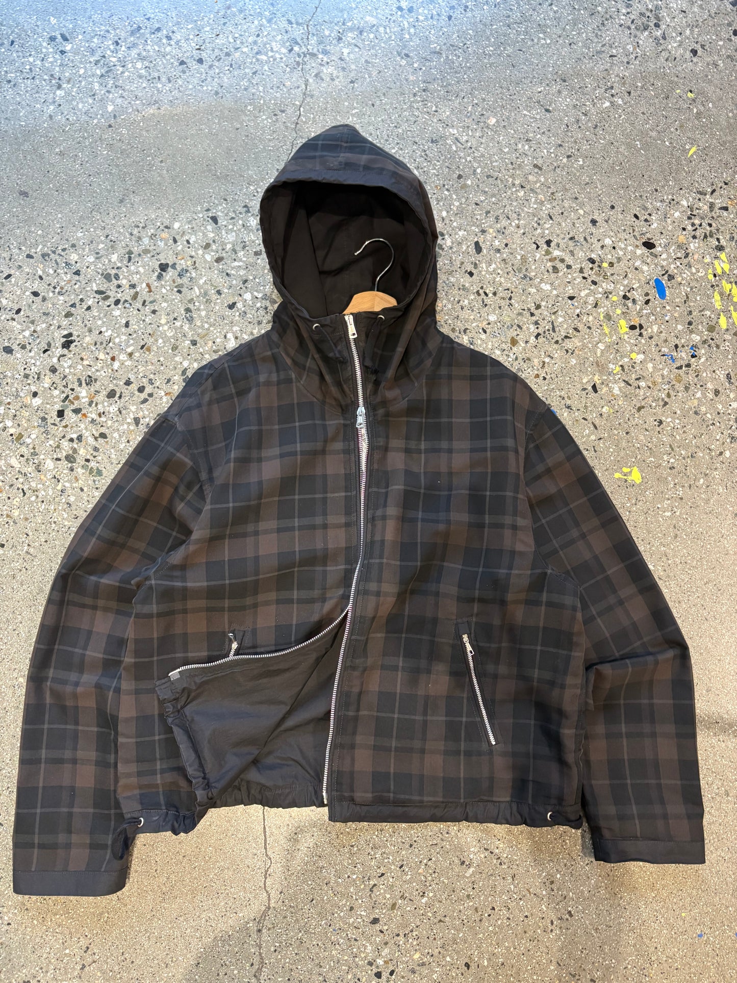 (S) Our Legacy Double Zip Plaid Jacket