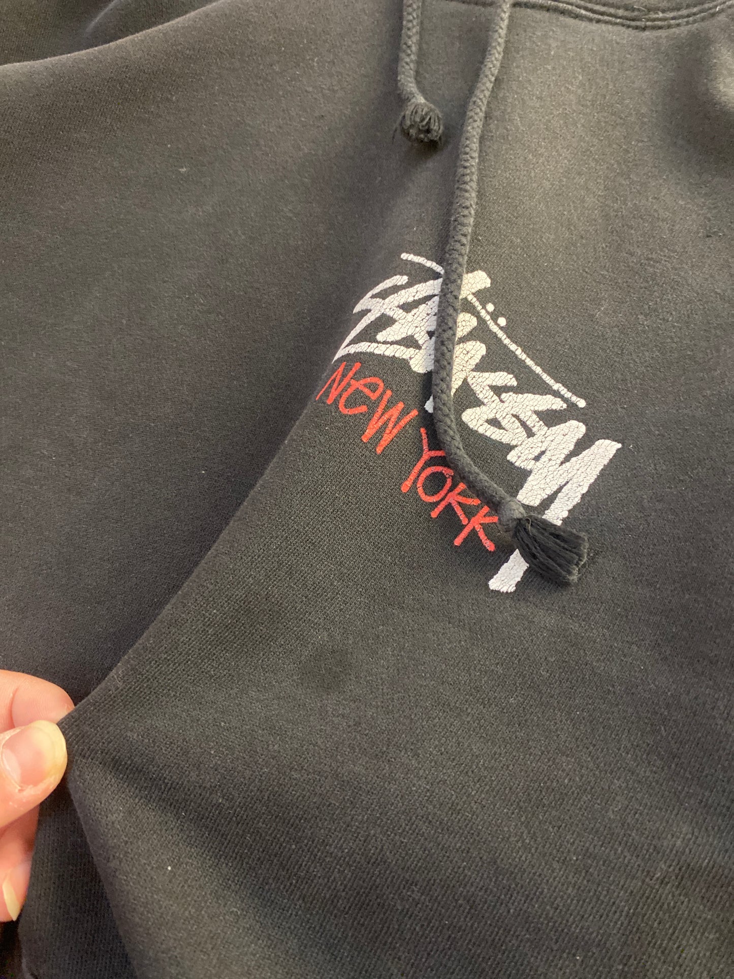 (L) Stussy New York Hoodie
