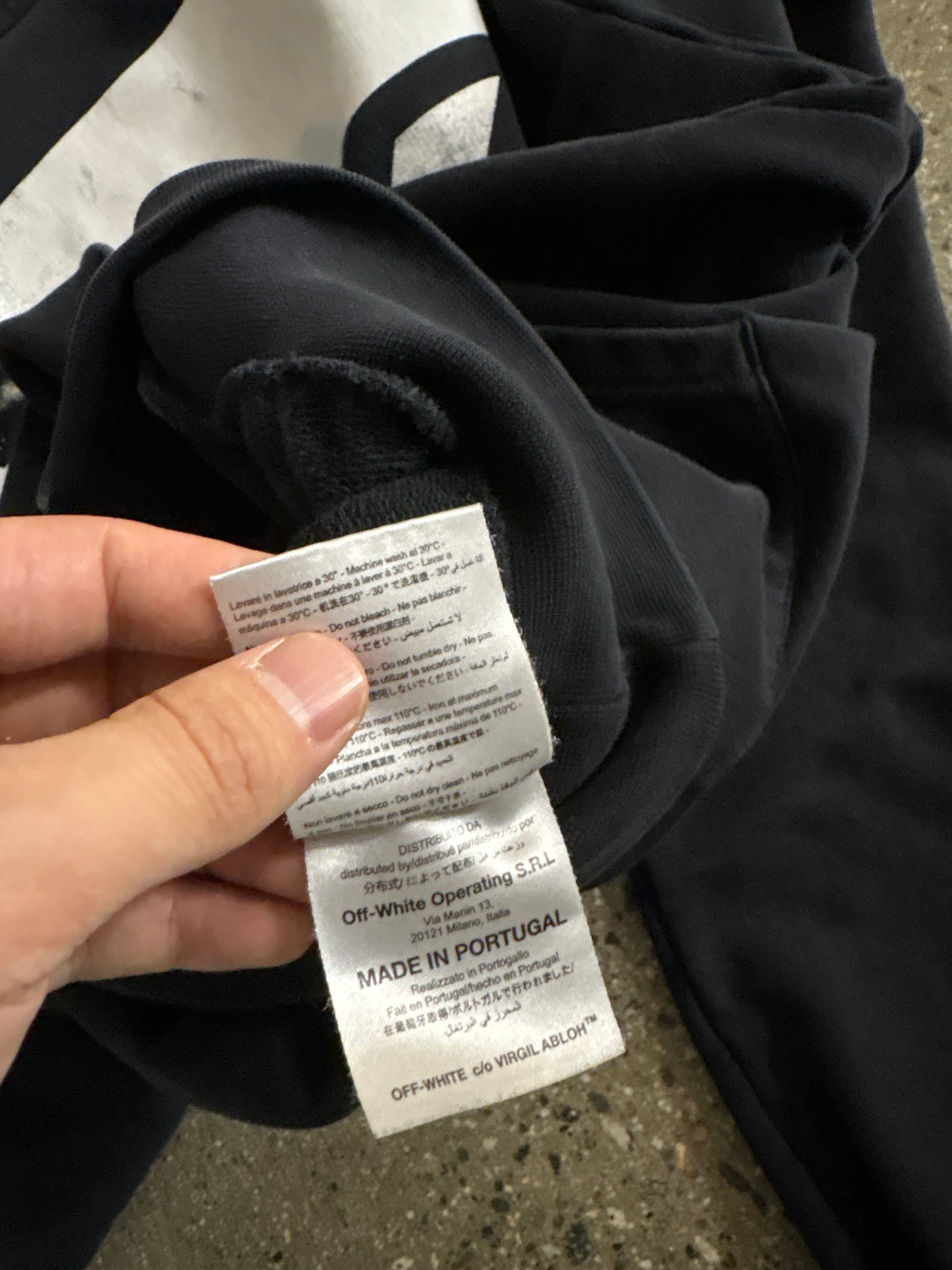 (XS) Offwhite Diana Gun Hoodie