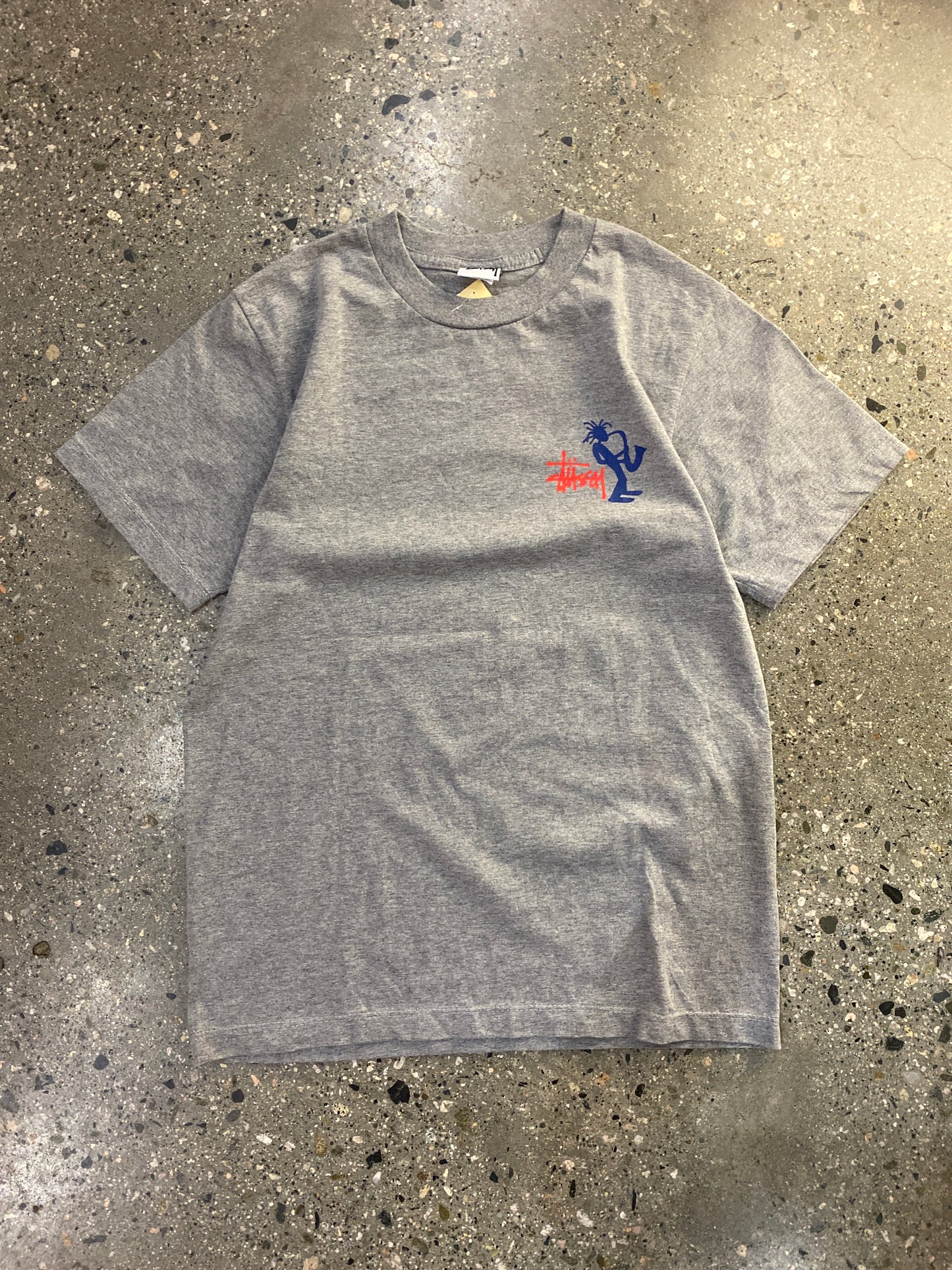 (XS) Vintage Stussy Music Doublesided Tee