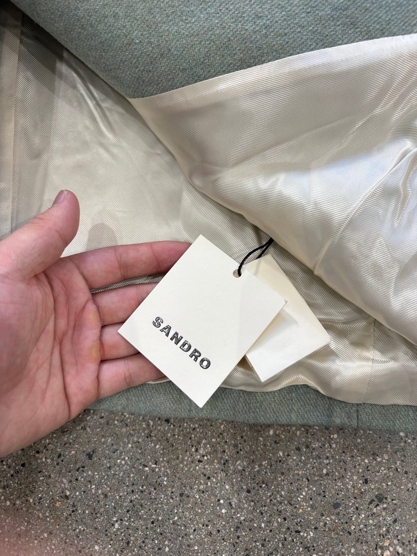 (IT 40) Sandro Wool Blazer Brand new