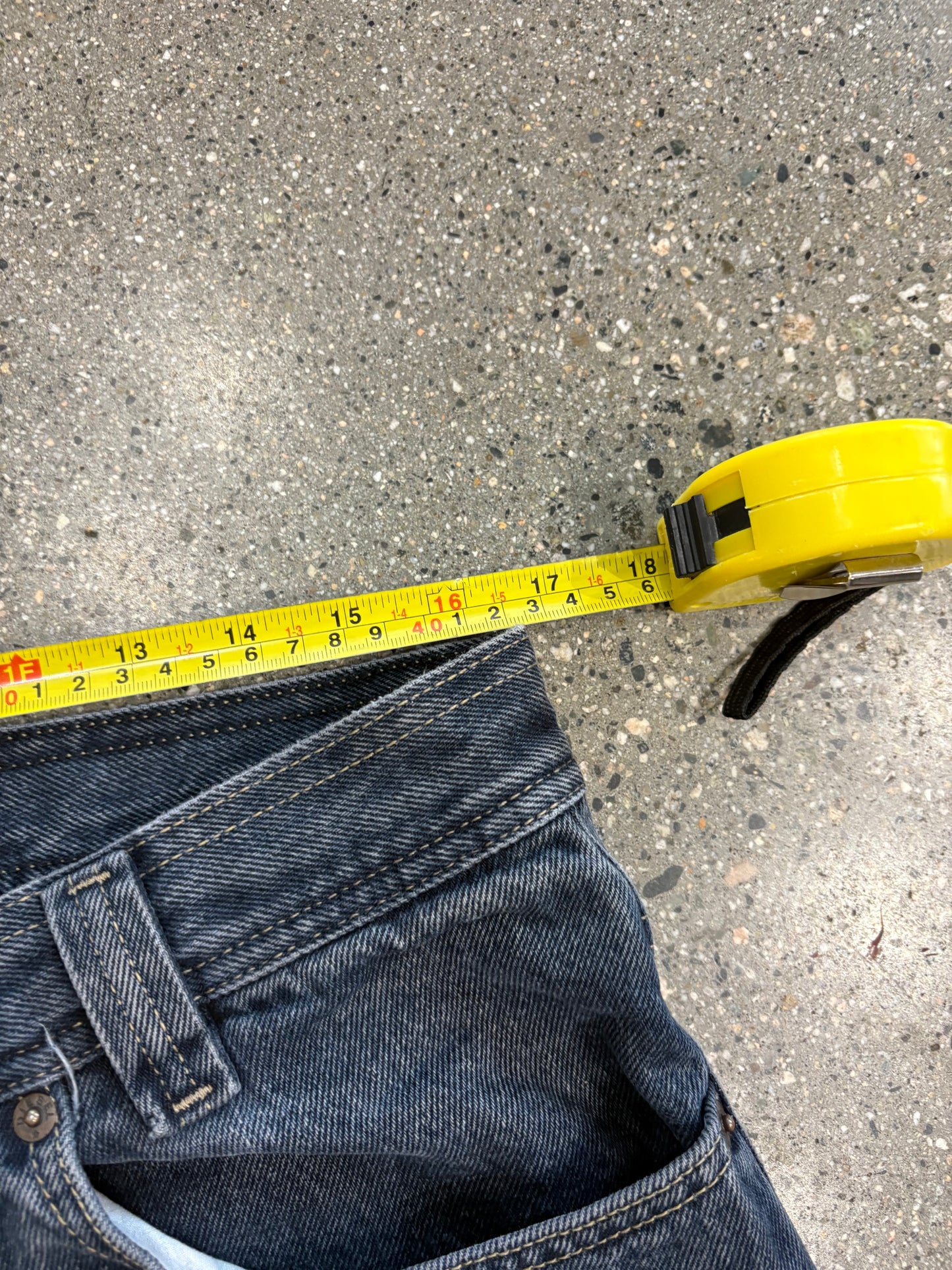 (34”) Diesel Enzyme Wash Denim