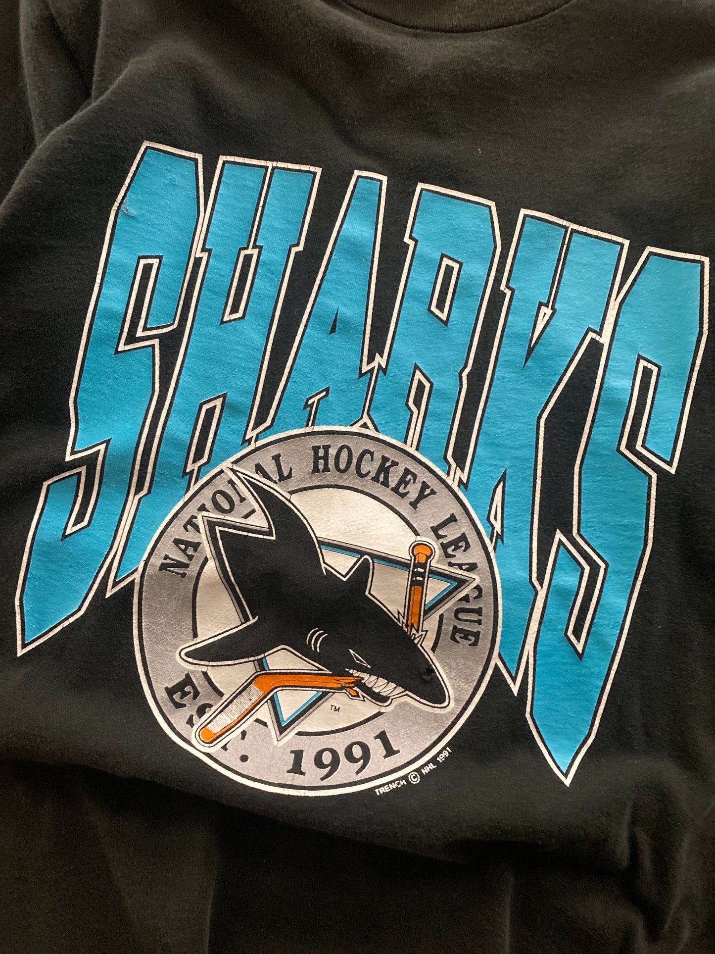 (s/m) 1991 San Jose Sharks Tee
