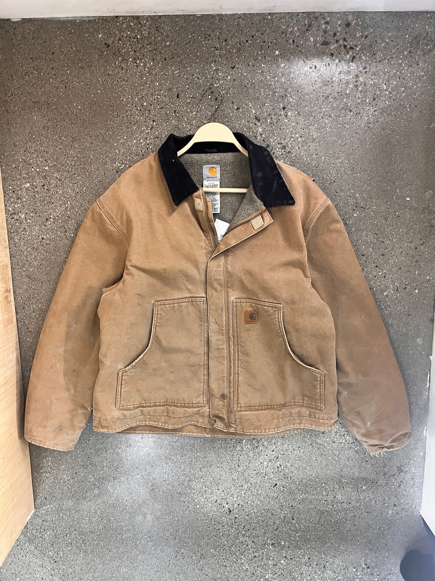 (L) Fleeced Line Carhartt Hybrid Work Jkt