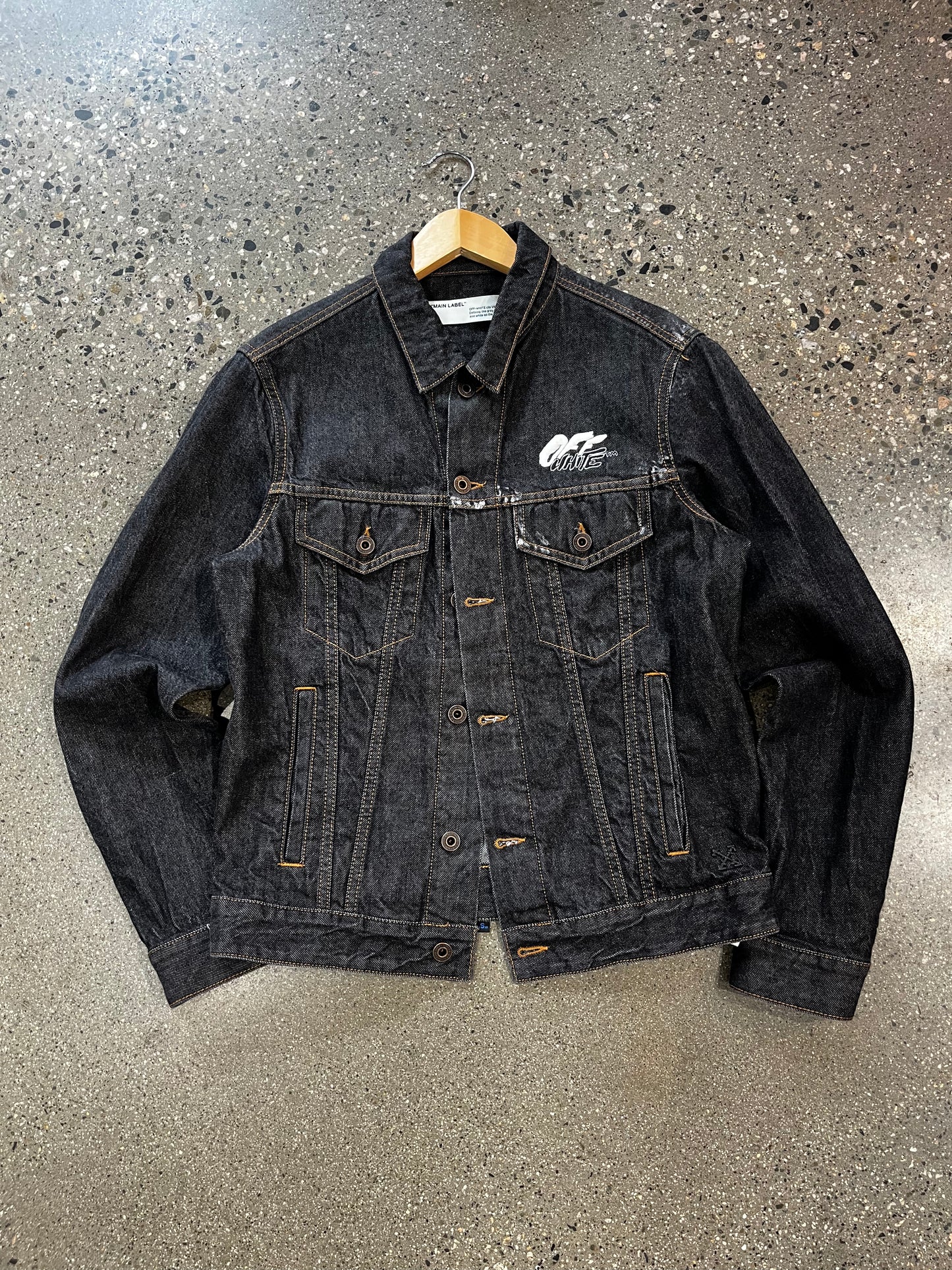 Off White Arrows Denim Jacket