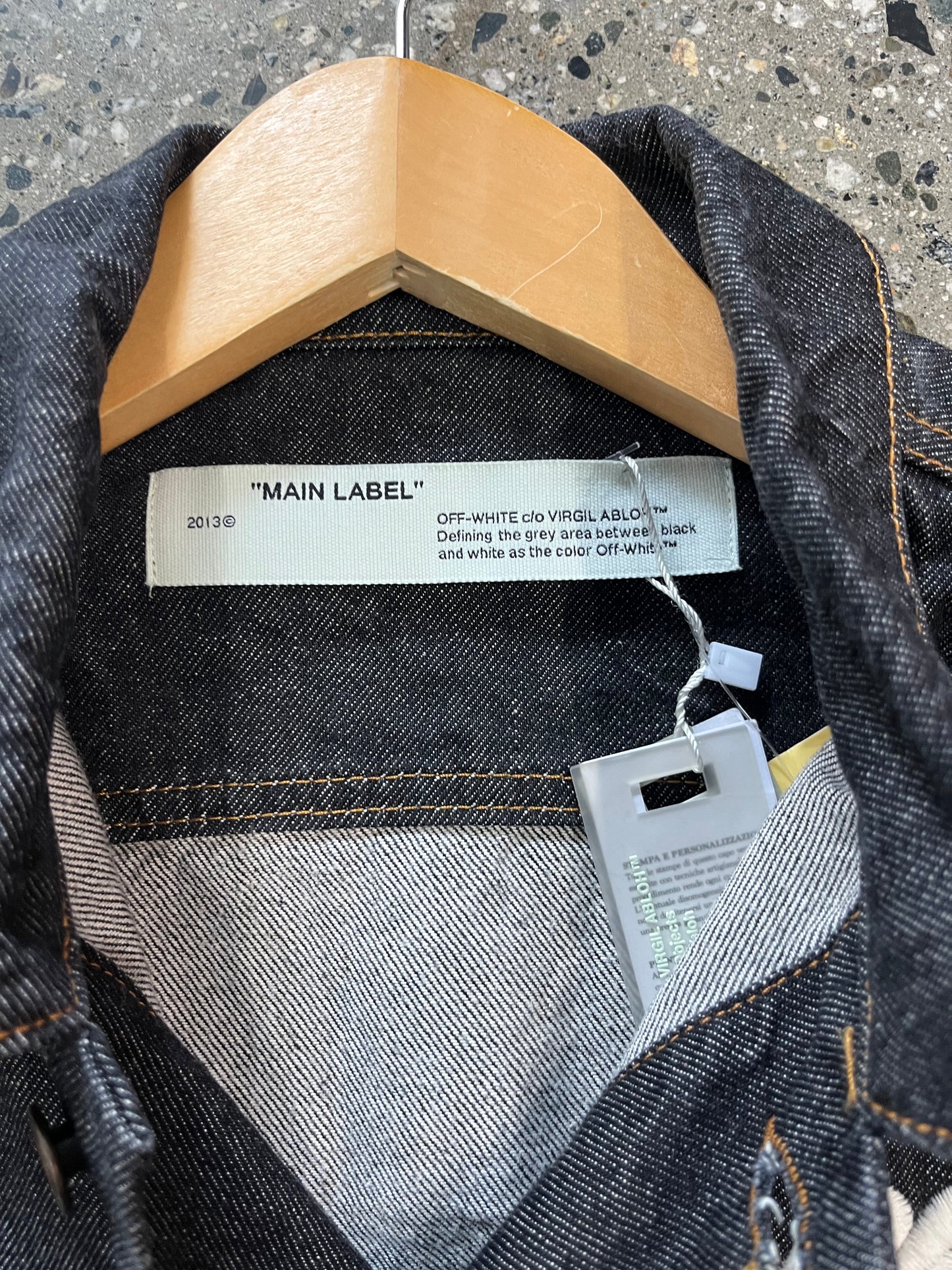 Off White Arrows Denim Jacket