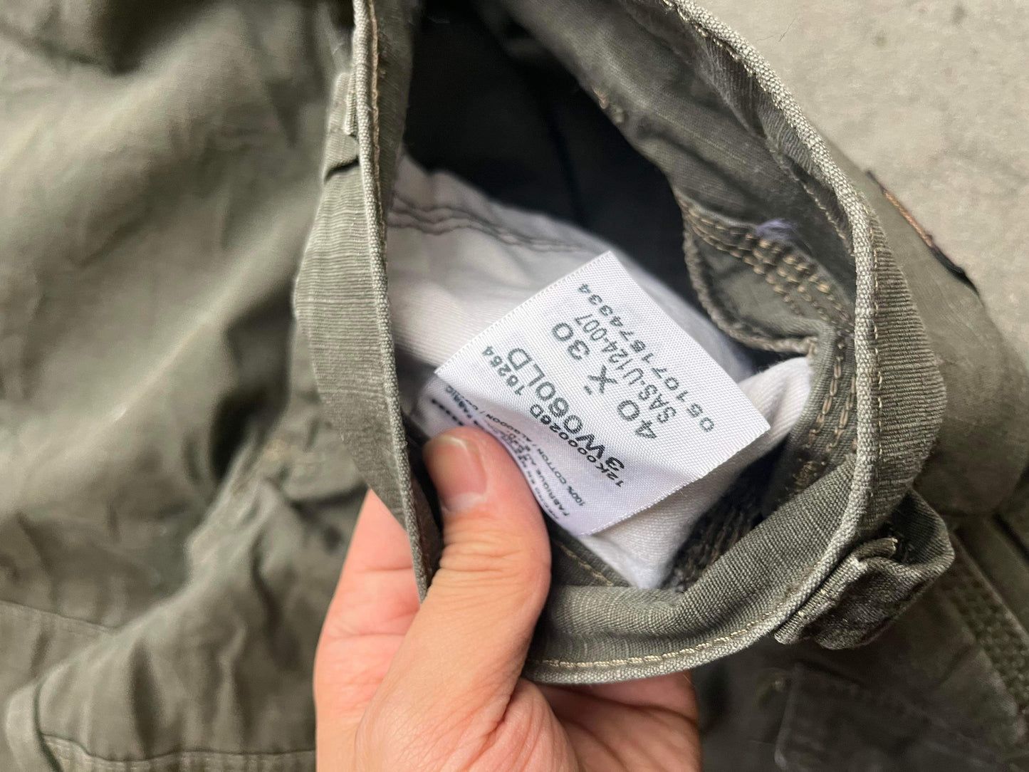(40”) Wrangler Ripstop Forest Green Carpenters