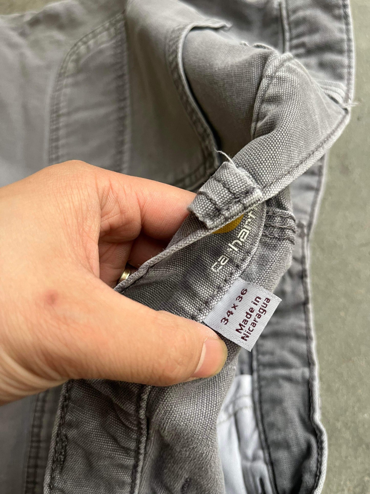 (34”) Carhartt Grey Carpenters