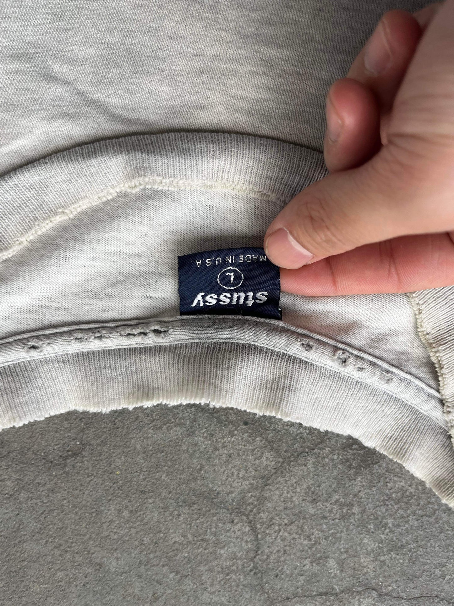 (L) 90’s Distressed Stussy S Tee
