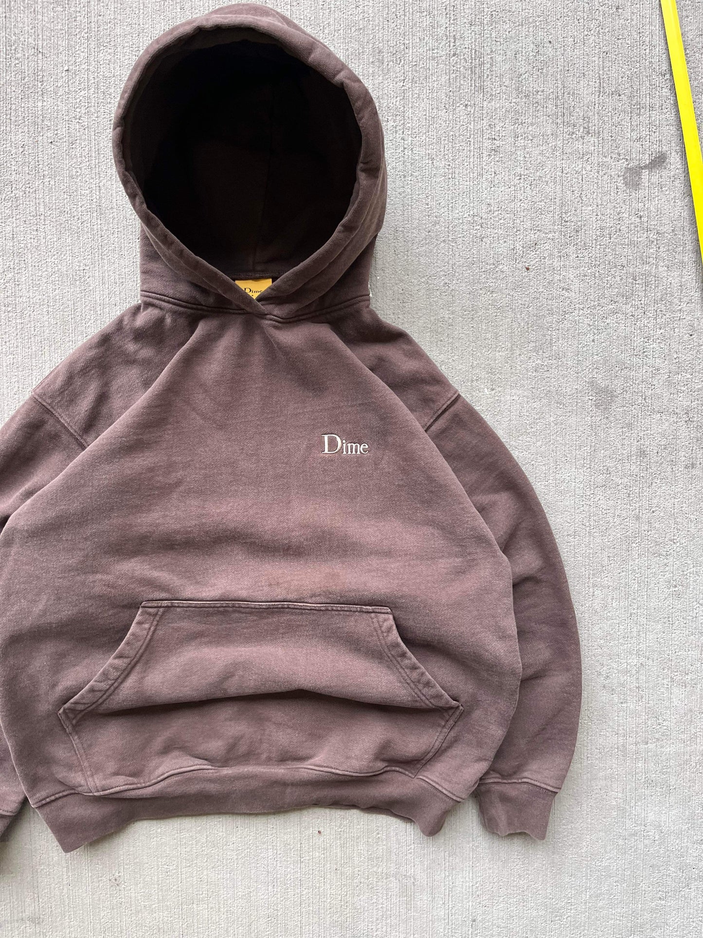 (S) Dime Chocolate Brown Hoodie