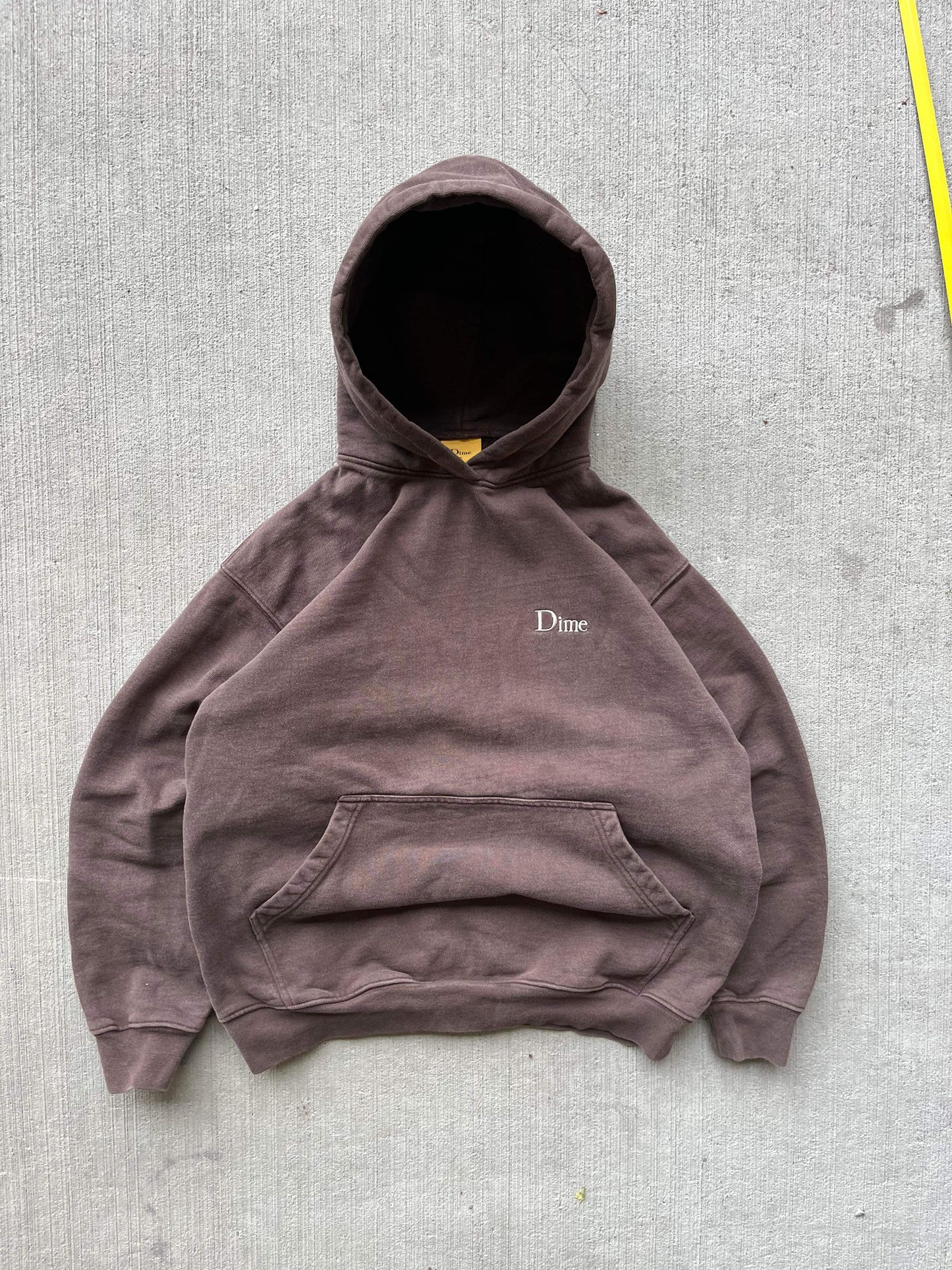 (S) Dime Chocolate Brown Hoodie