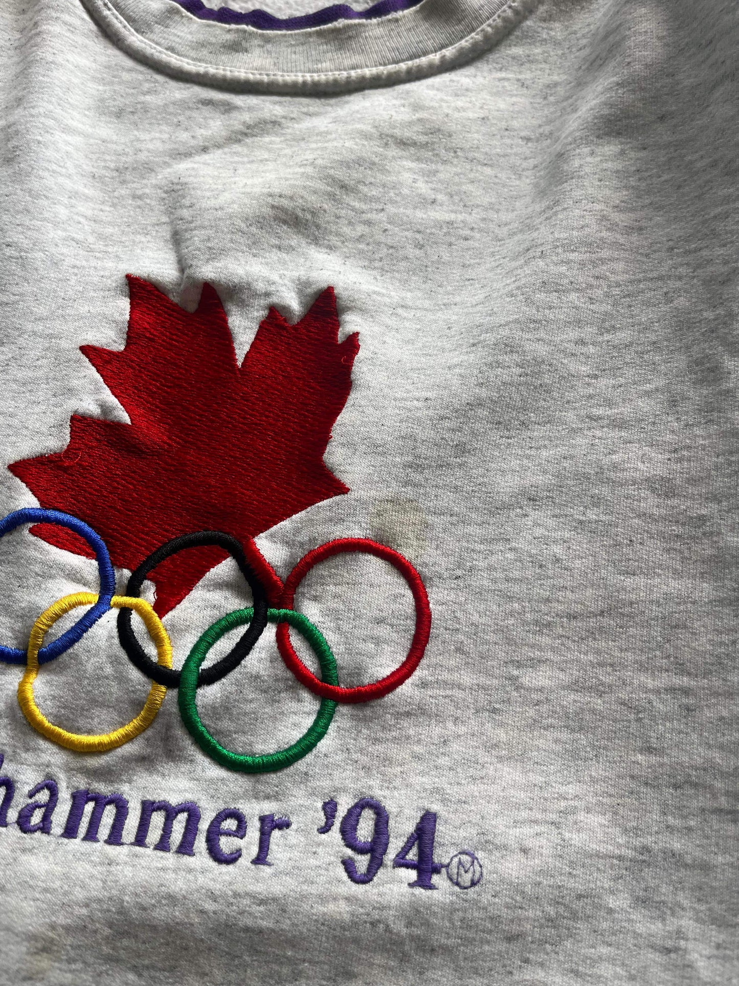 (2X) 1994 Lillehammer Olympic Crewneck