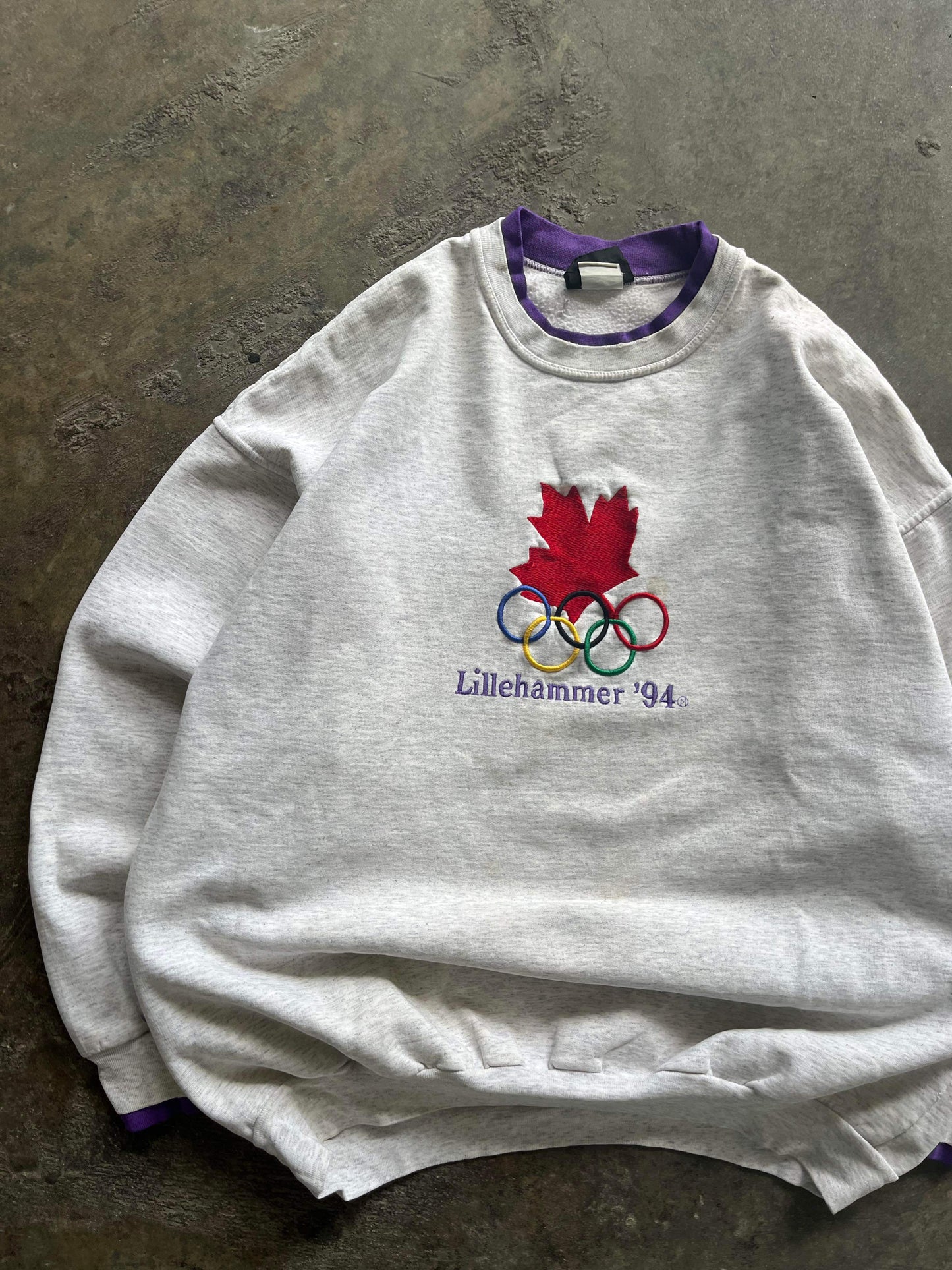 (2X) 1994 Lillehammer Olympic Crewneck