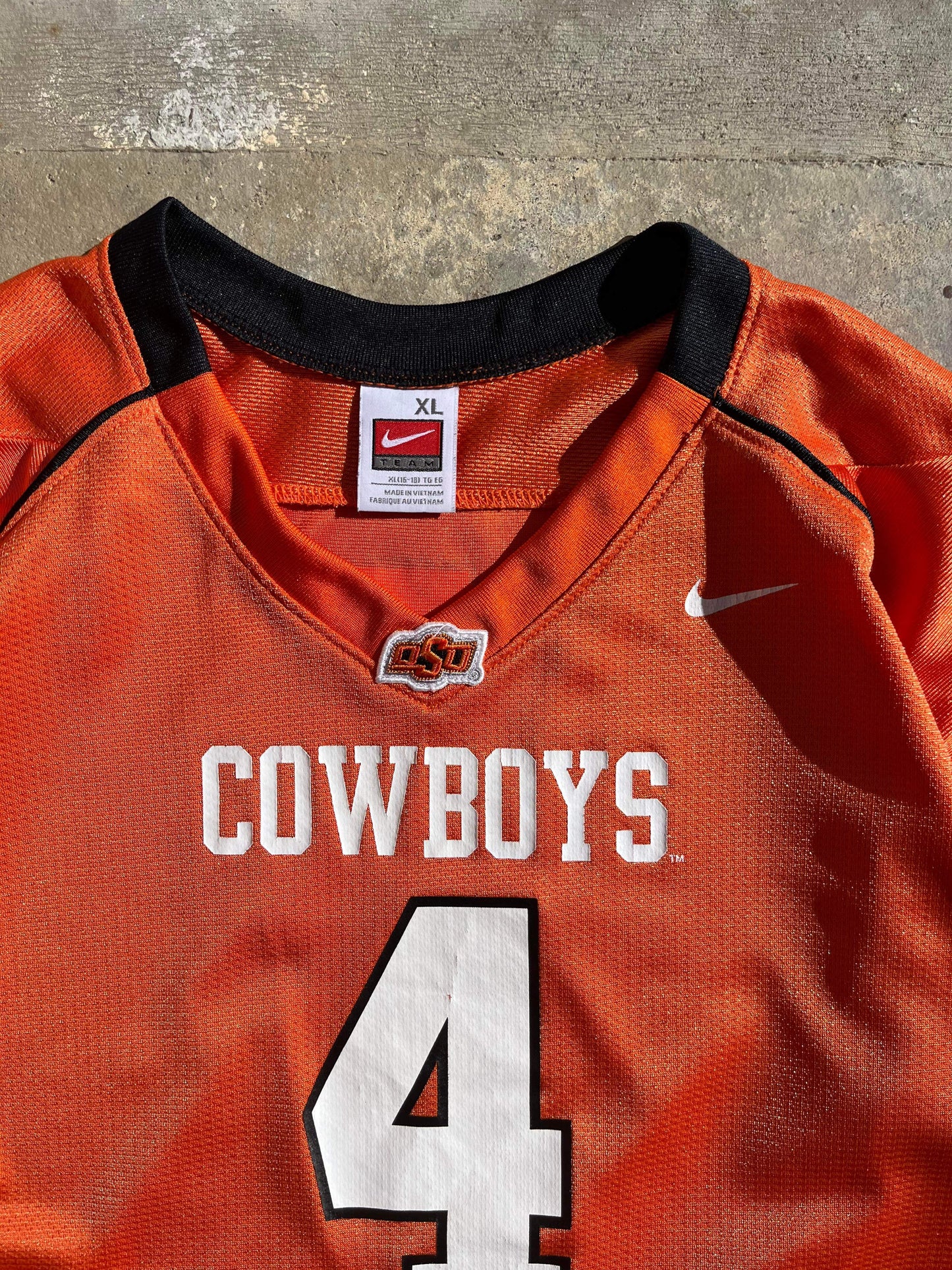 (M/L) Vintage Nike OSU Cowboys Football Jersey