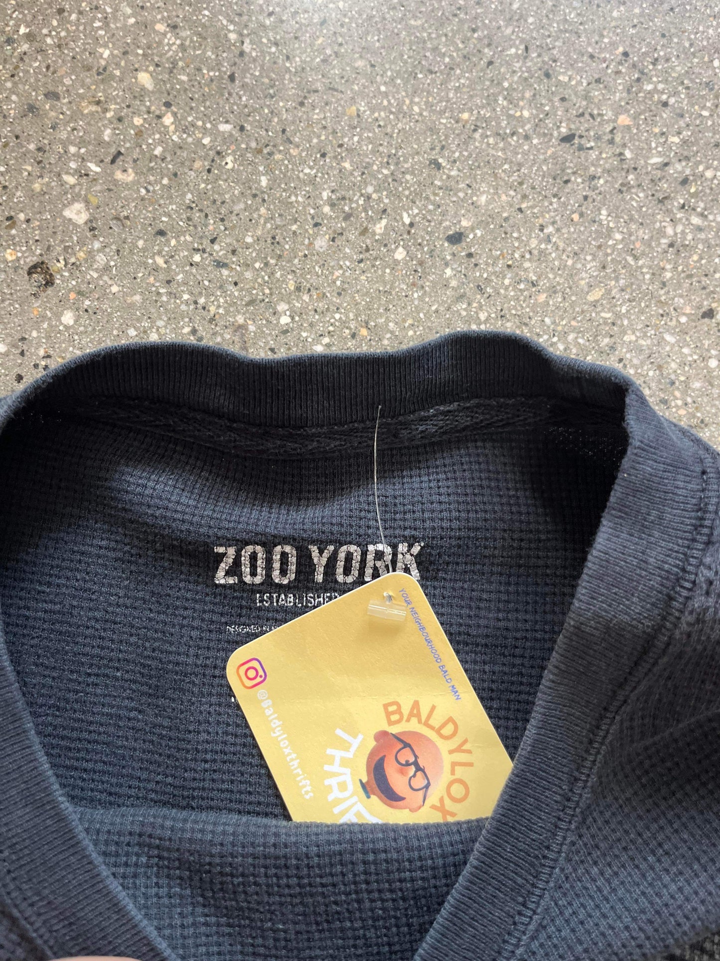 (M) Y2K Zoo York Thermal Top