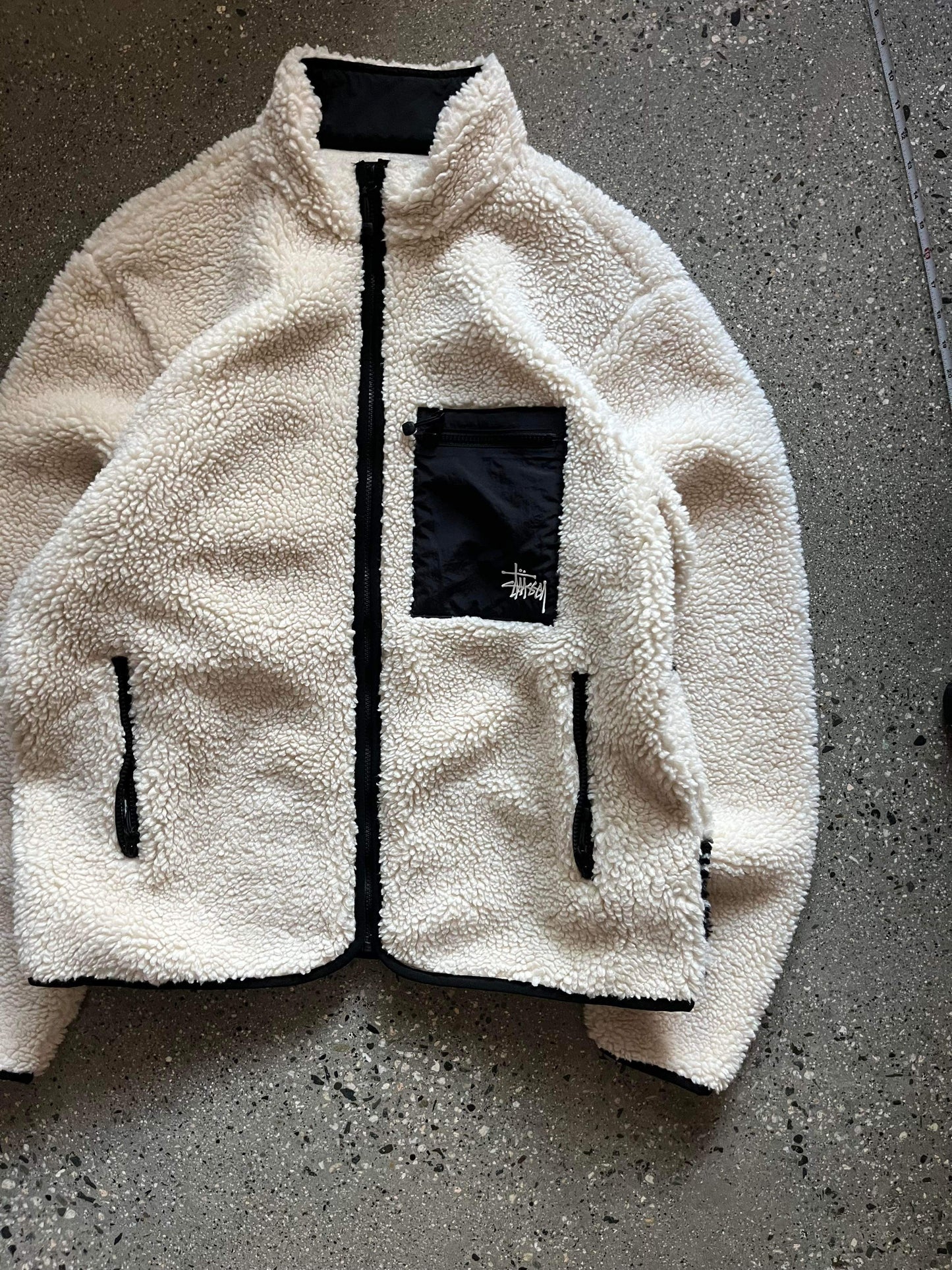 (XL) Stussy Venus Fleece Zip Up