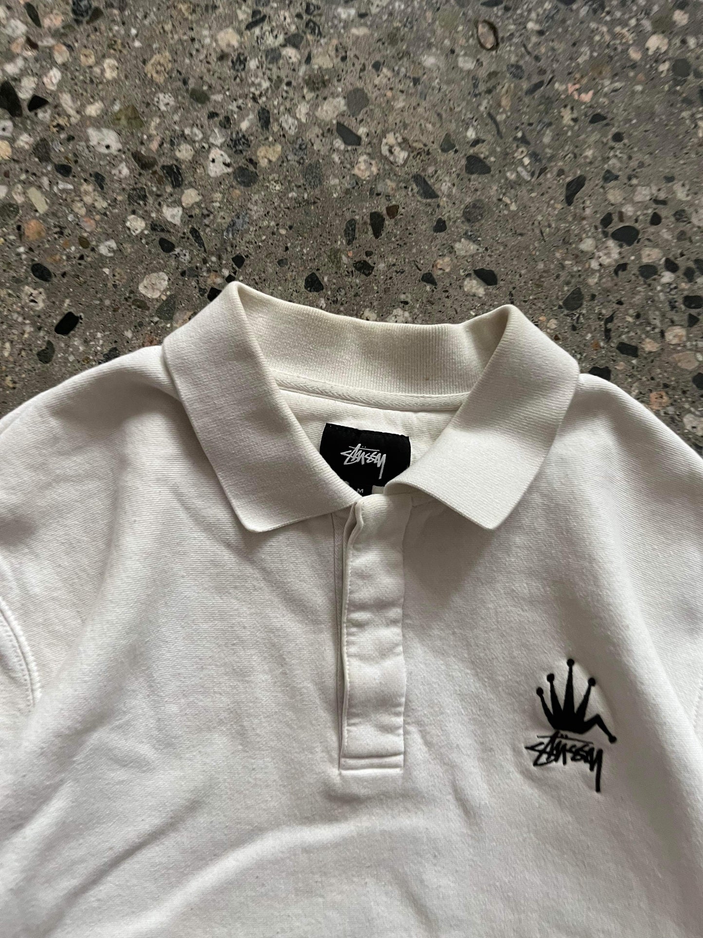 (M) Stussy Polo Style Crewneck