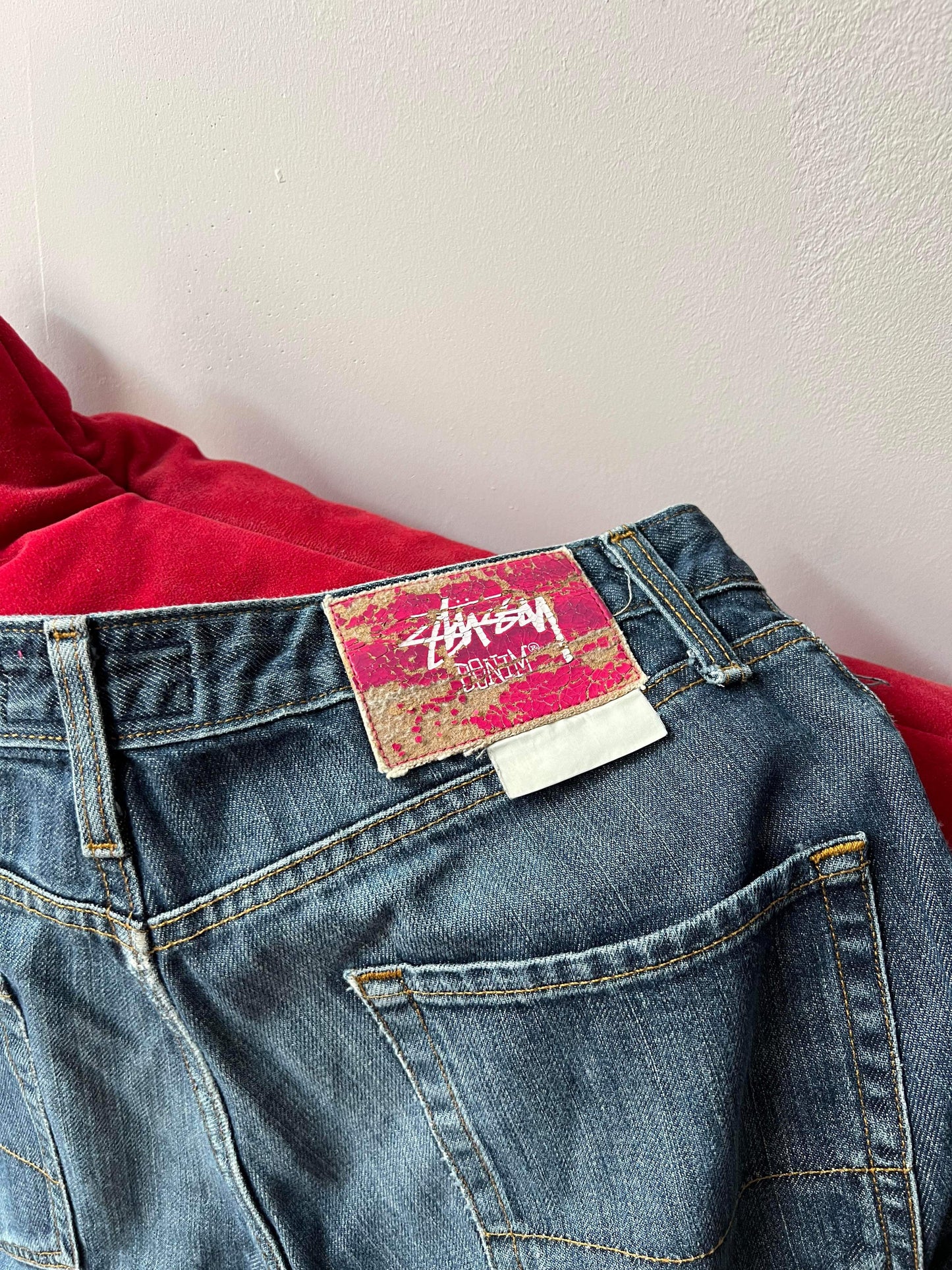 (32”) 1990s Stussy Rugged Work Denim