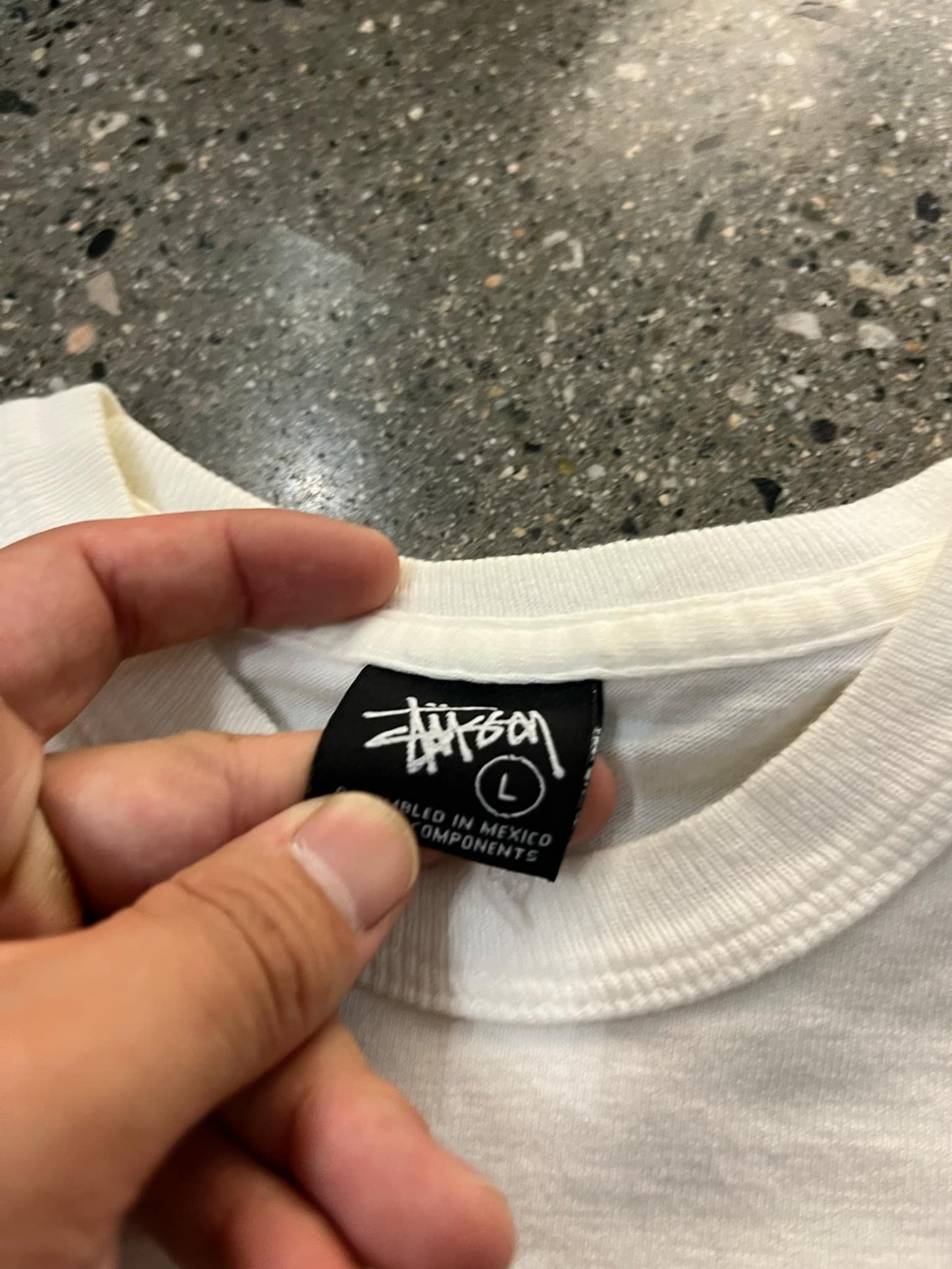 (L) Stussy Skull Intl LS