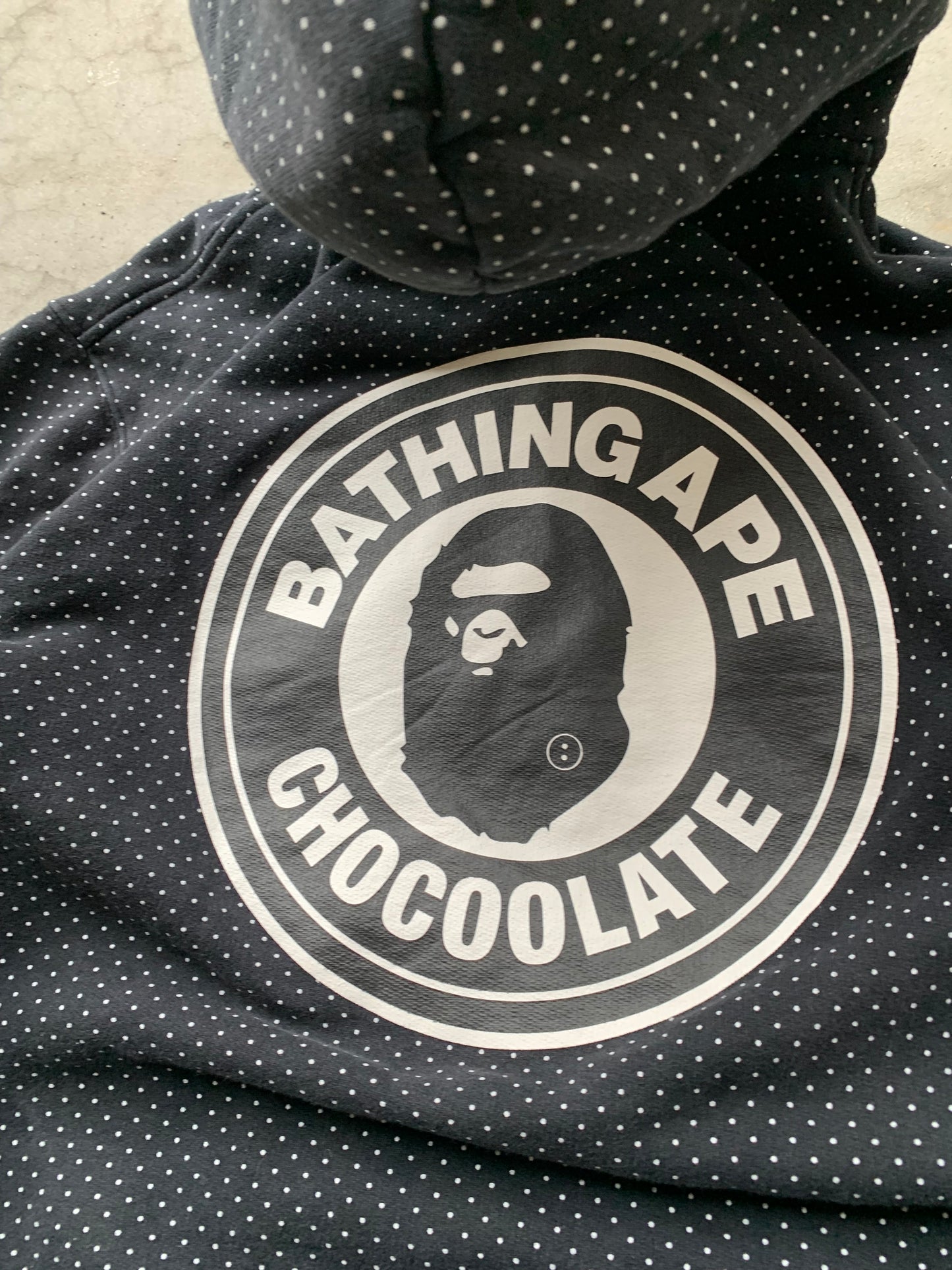 (S) Chocoolate x Bape Zip Up Hoodie