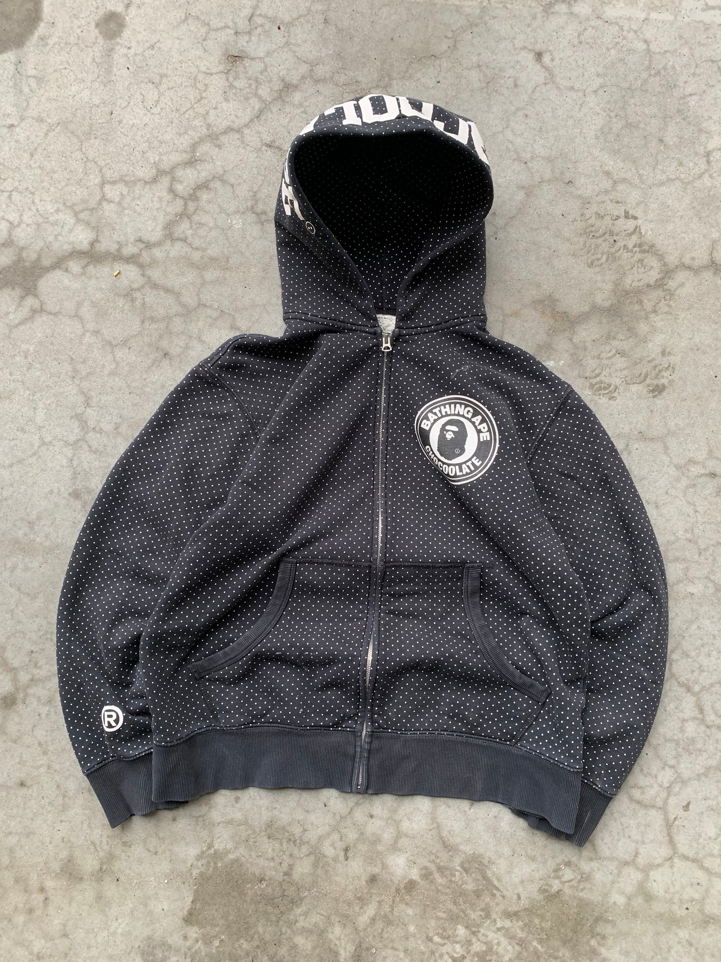 (S) Chocoolate x Bape Zip Up Hoodie