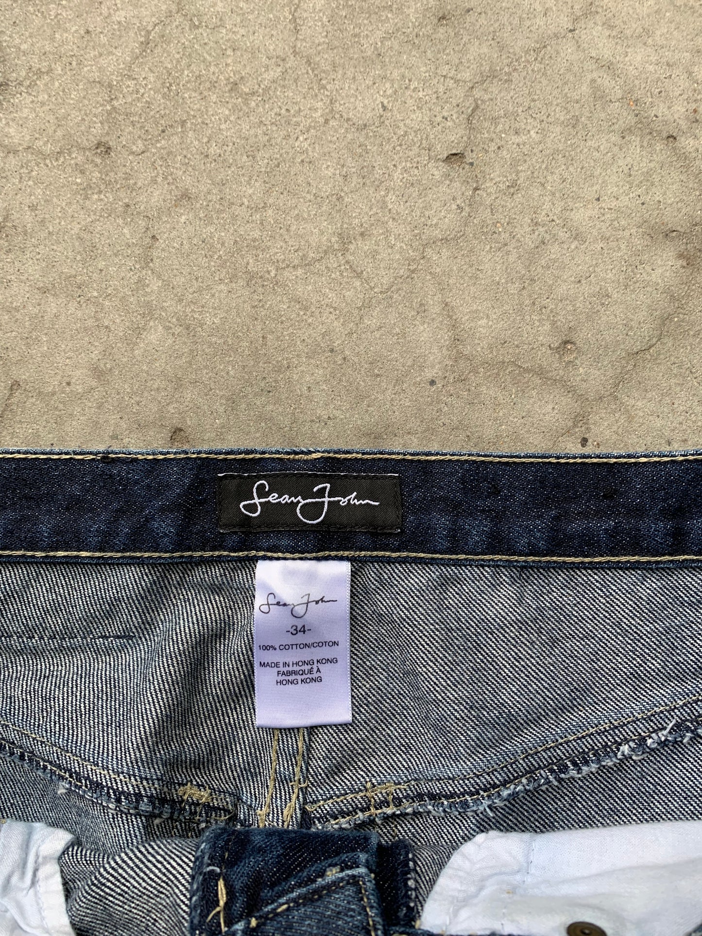 (34”) Y2K Sean John Baggy Carpenter Denim