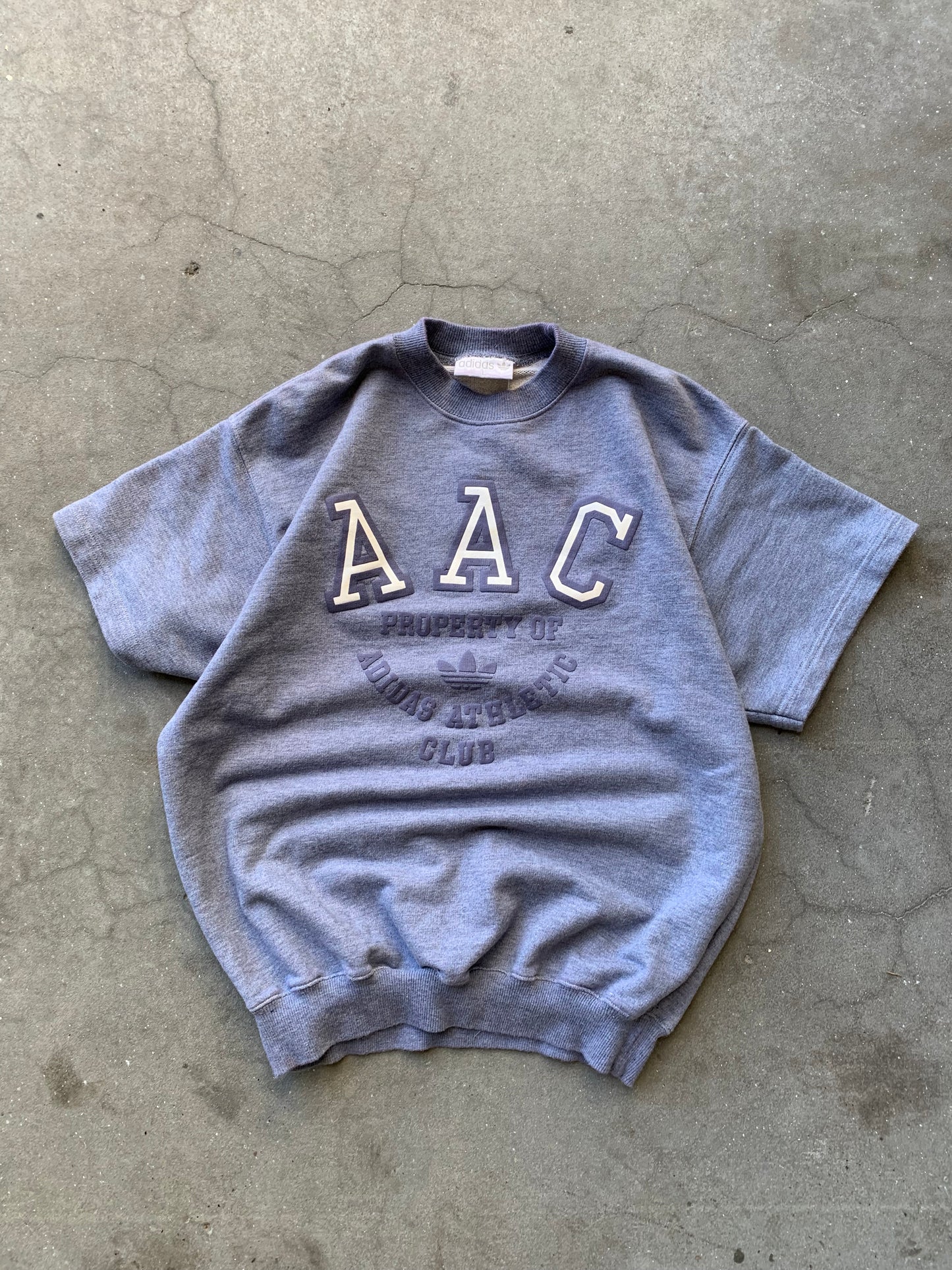 (S/M) Vintage Adidas AAC Crewneck Tee